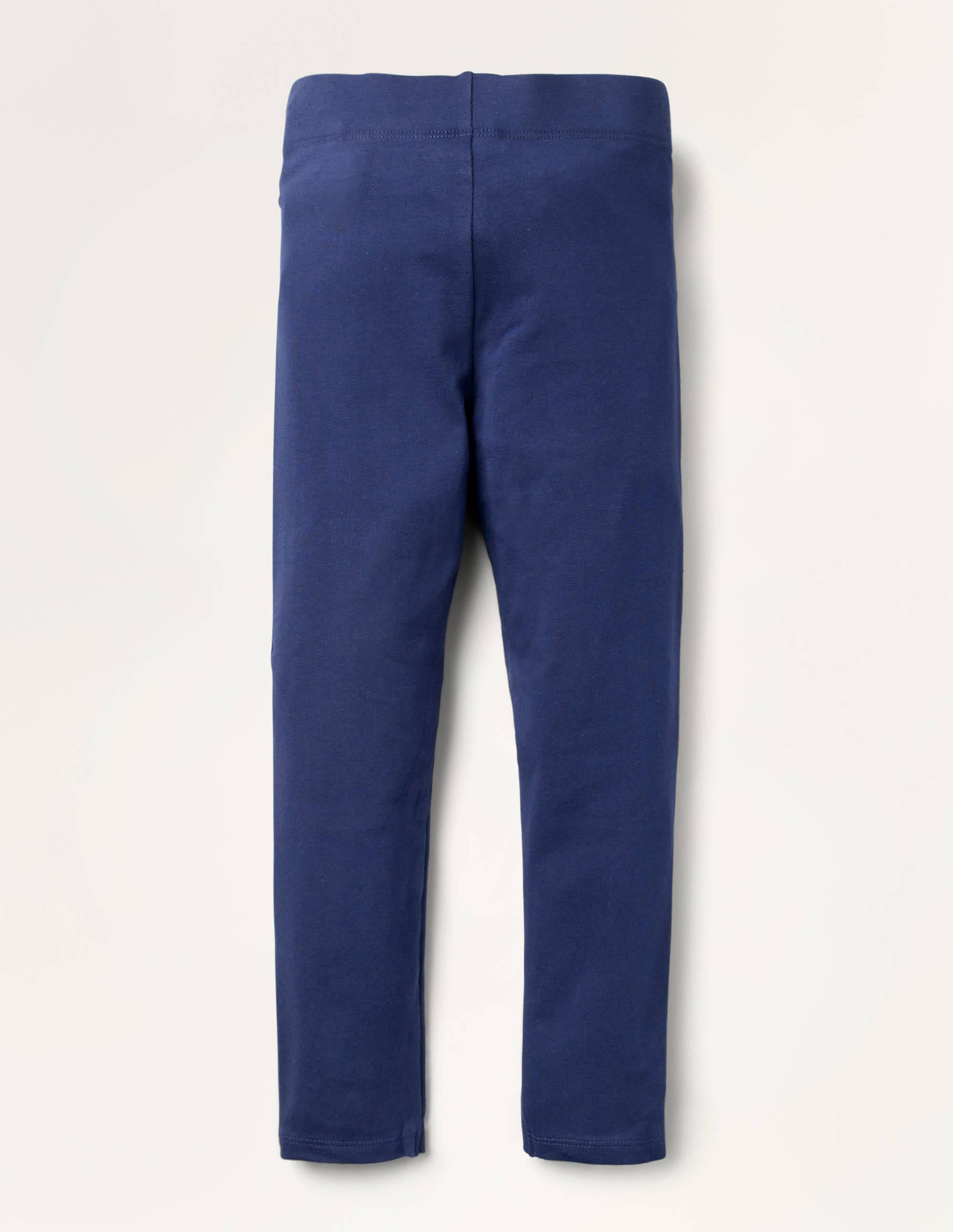 Fun Appliqué Leggings-College Navy Unicorn - Image 2