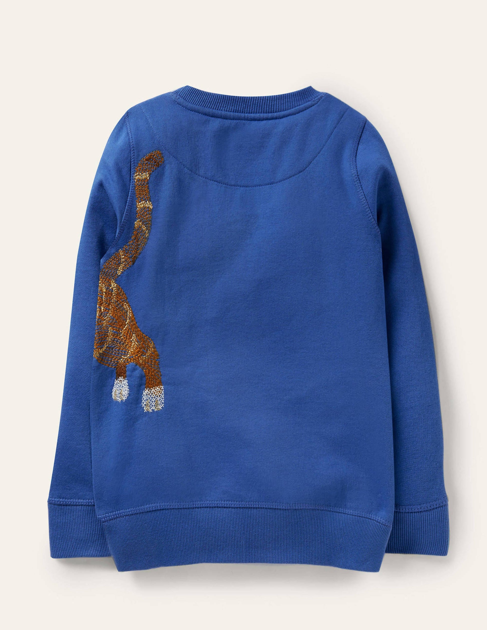 Superstitch Sweatshirt-Elizabethan Blue Kitten-2