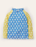 Long-sleeved Rash Vest-Hotchpotch Coral
