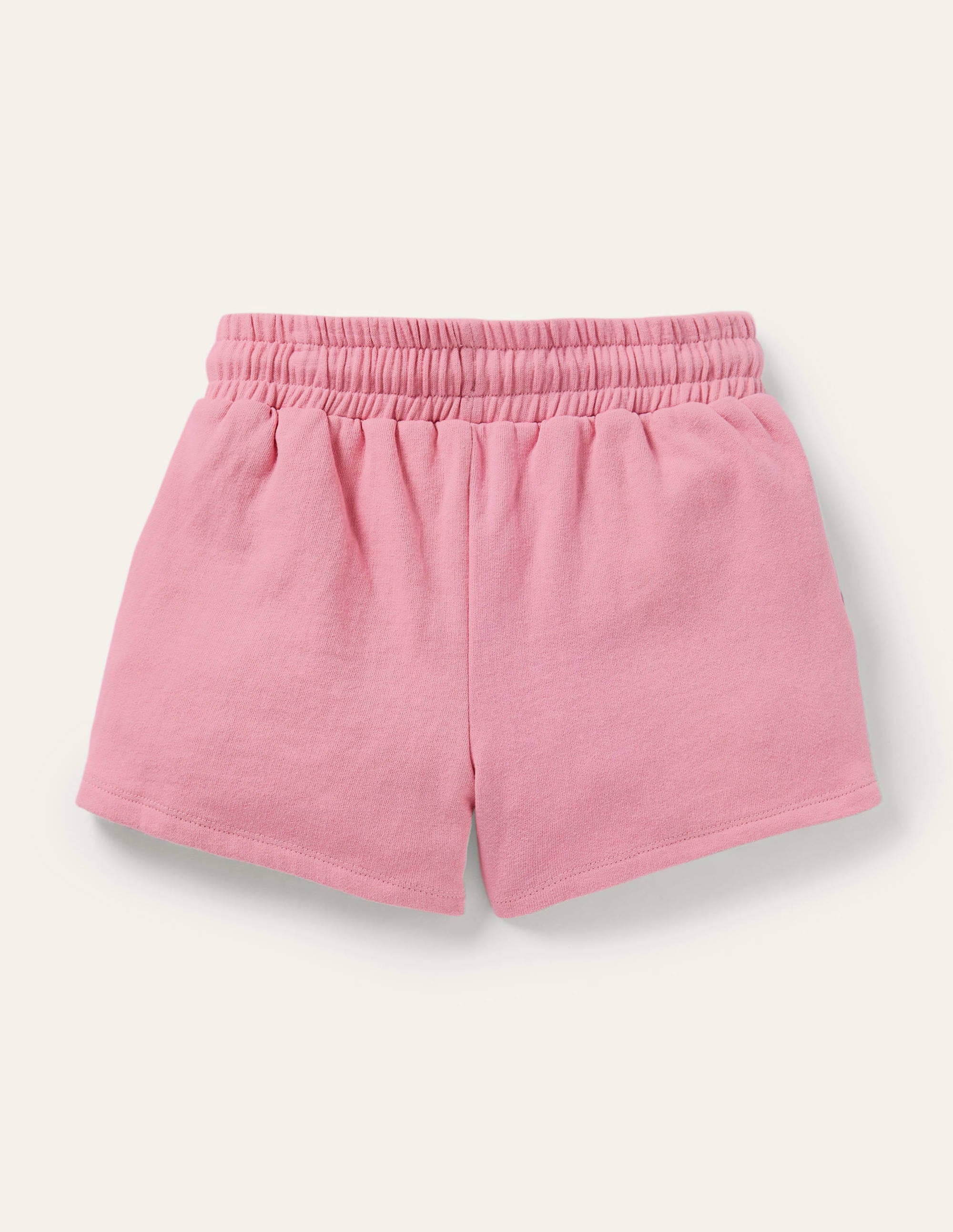 Appliqué Jersey Shorts-Formica Pink Flowers - Image 2