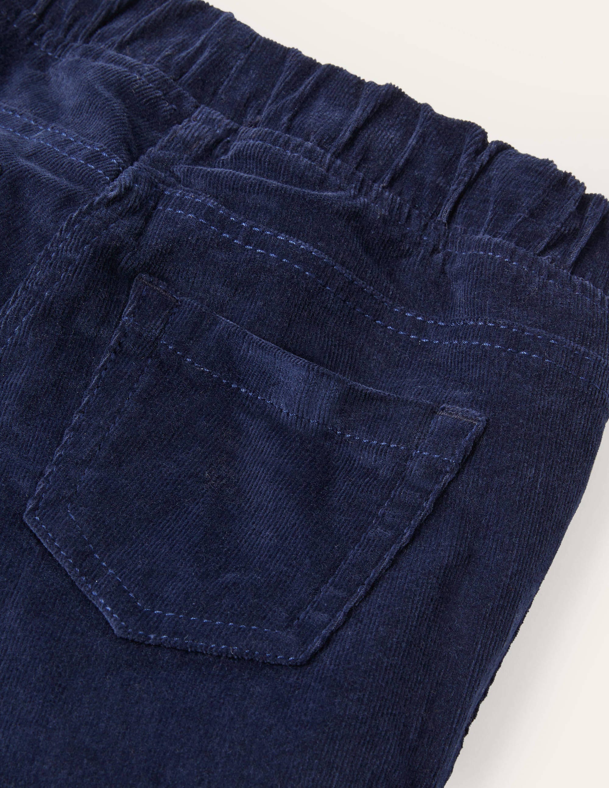 Cord Leggings-School Navy - Image 3