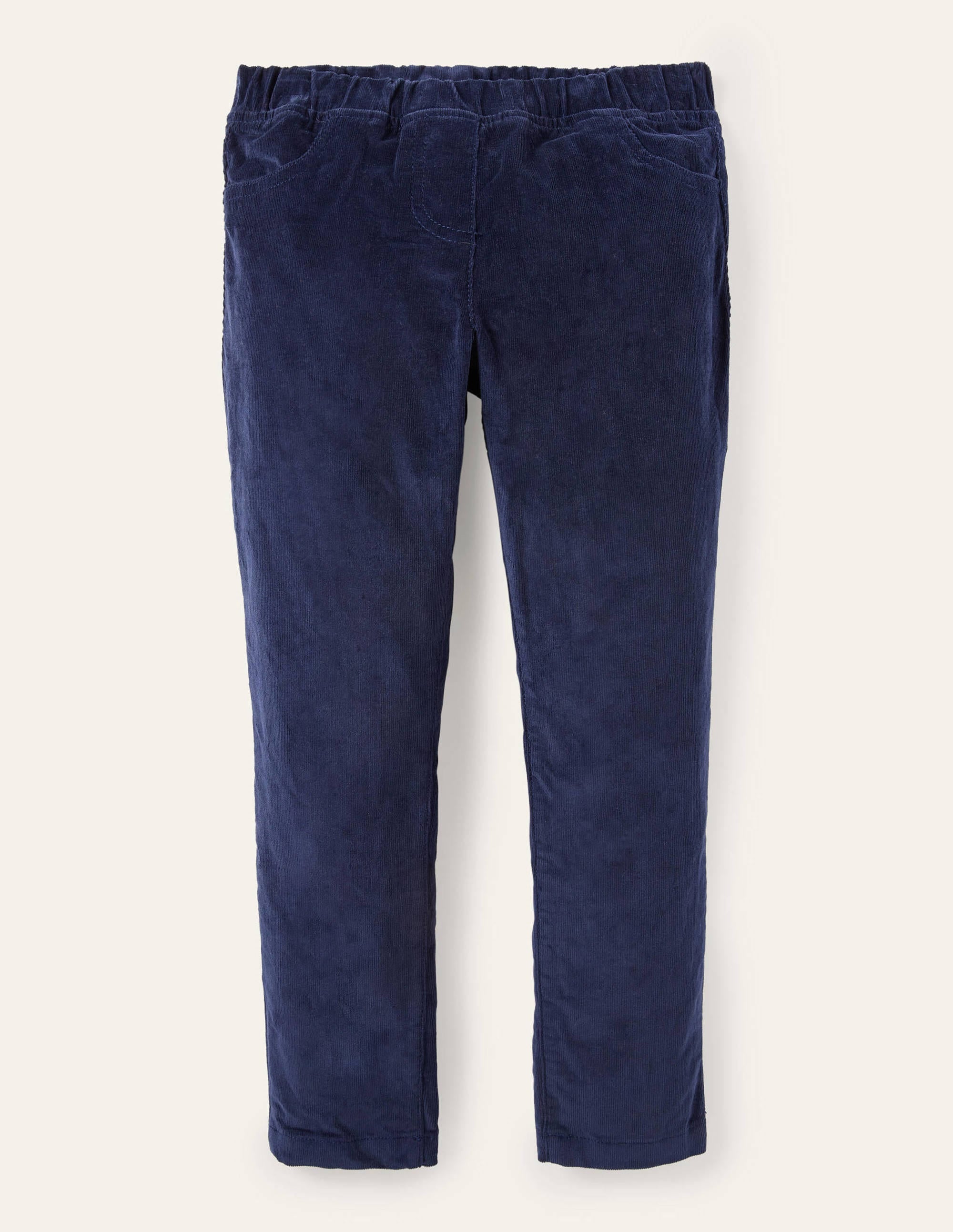 Cord Leggings-School Navy - Image 1