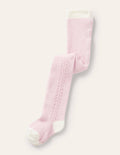 Lace Stitch Tights-Provence Dusty Pink