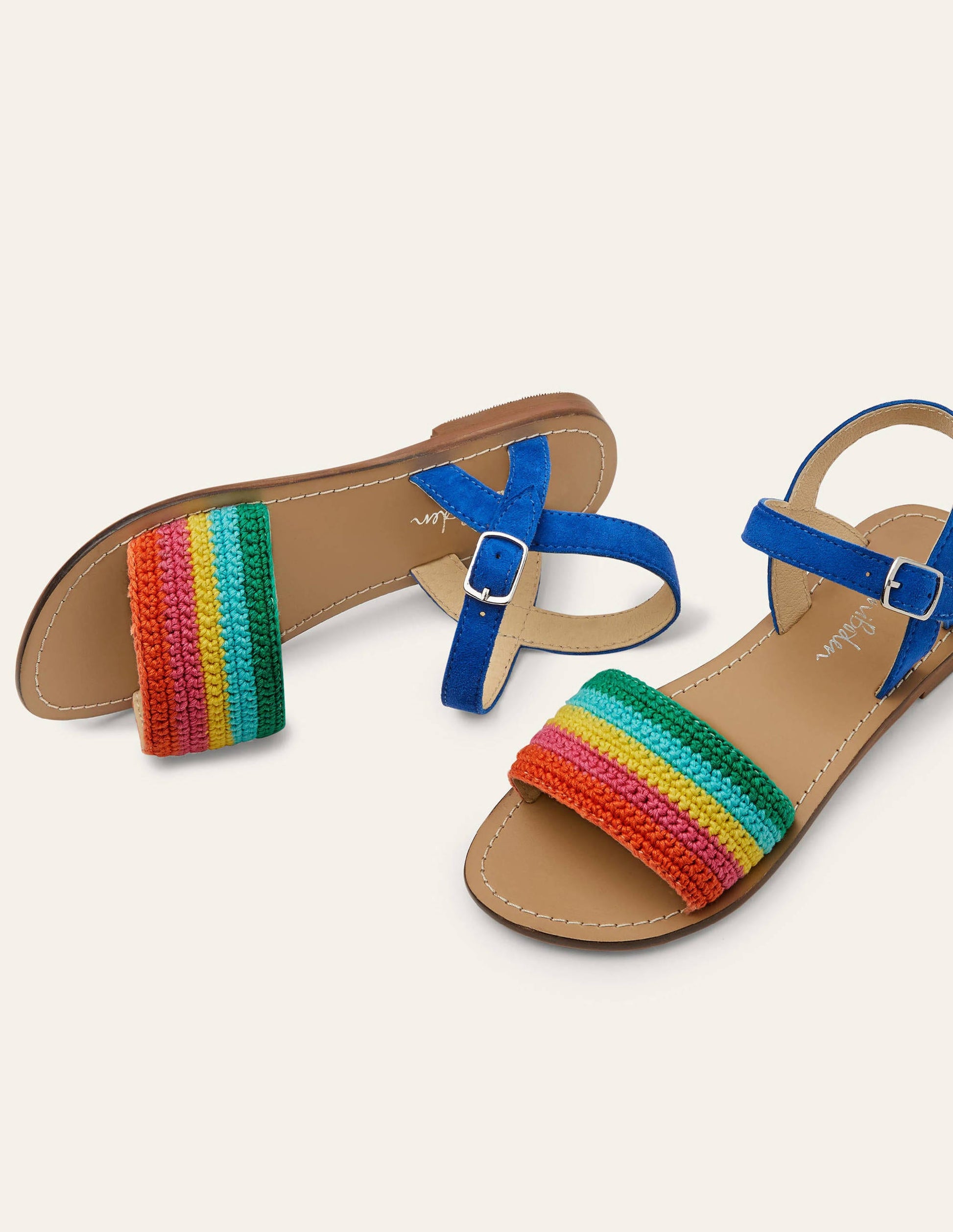 Crochet Sandals-Multi-1