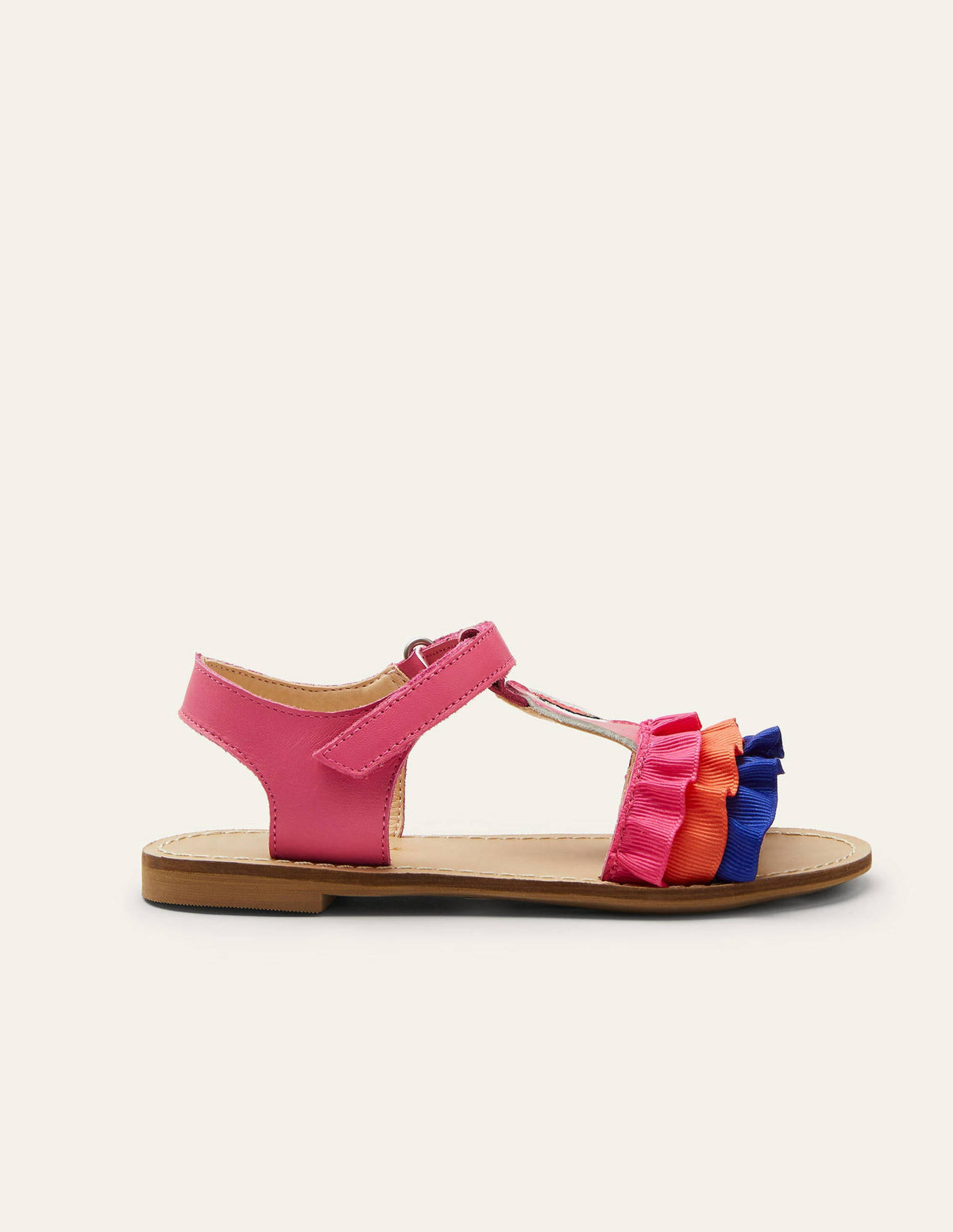 Novelty Leather Sandals-Multi Parrot-3