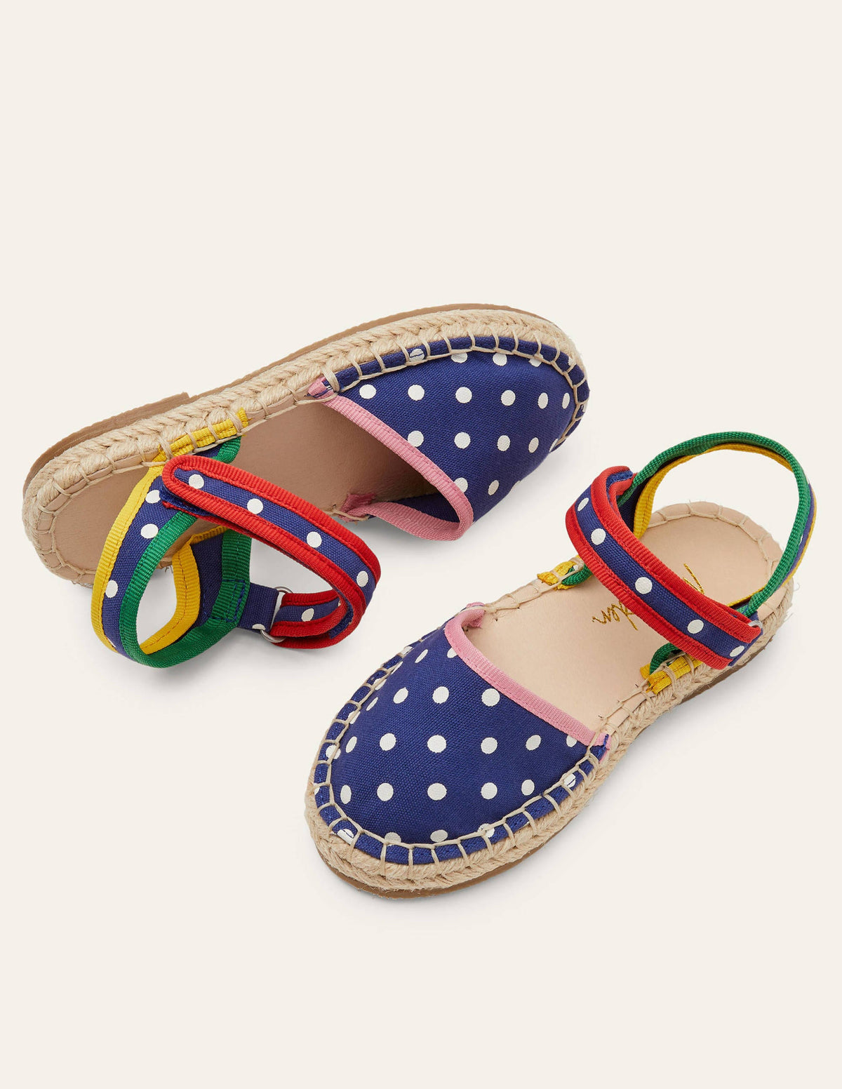 Espadrilles-College Navy Spot - Image 1