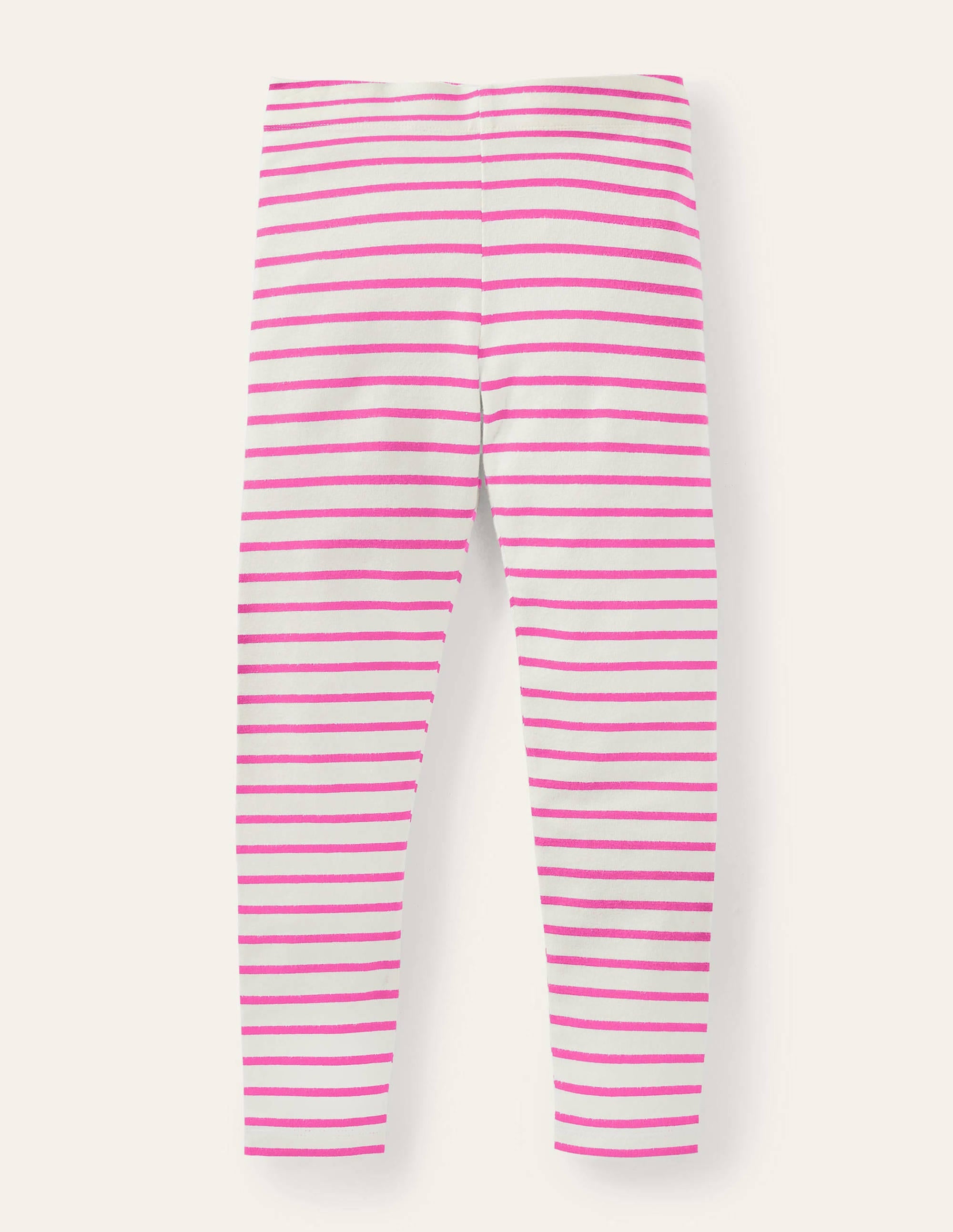 Fun Leggings-Ivory/Tickled Pink - Image 1