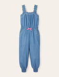 Scalloped Dungaree-Chambray