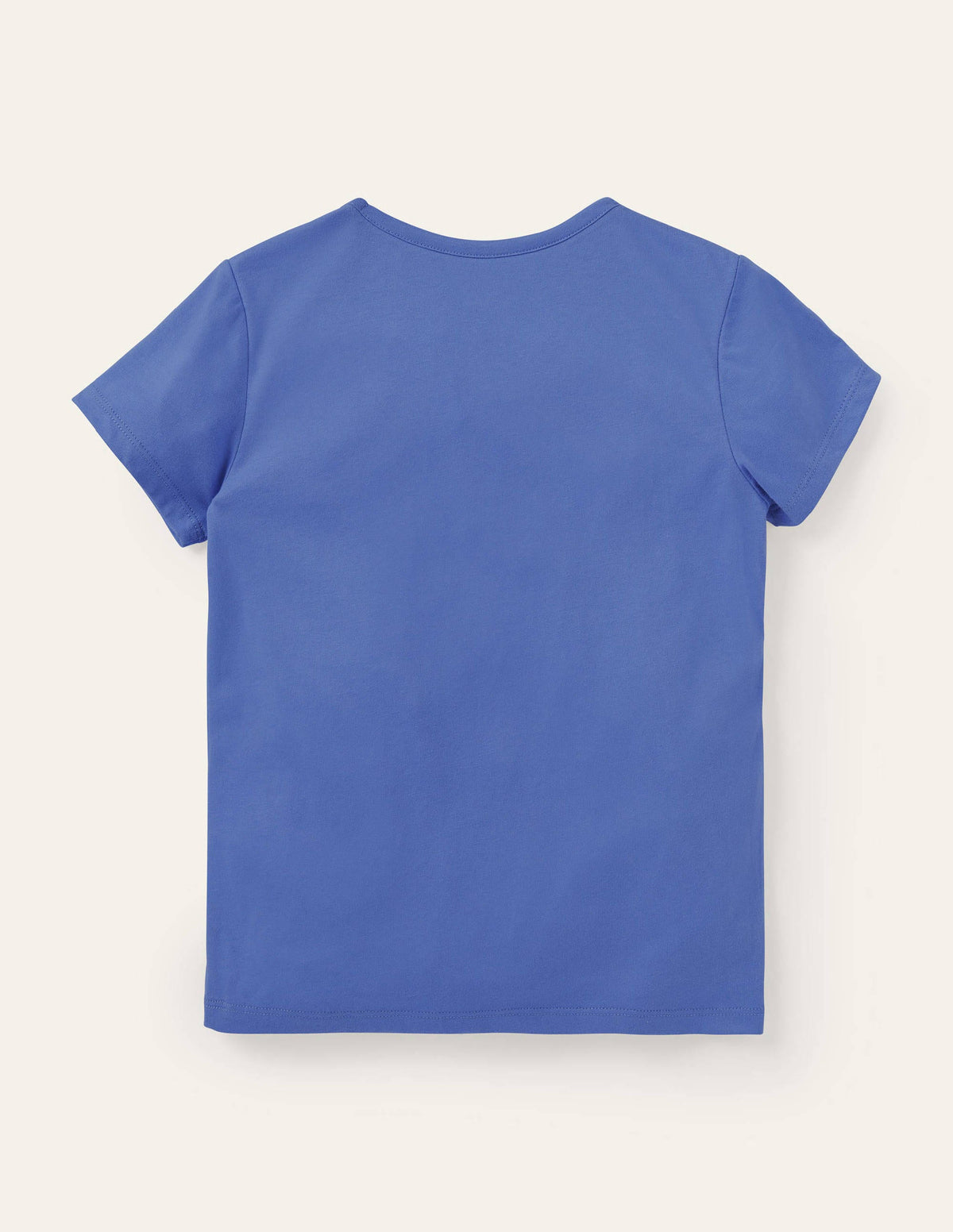 Rainbow Appliqué T-shirt-Gulf Blue Elephant - Image 2