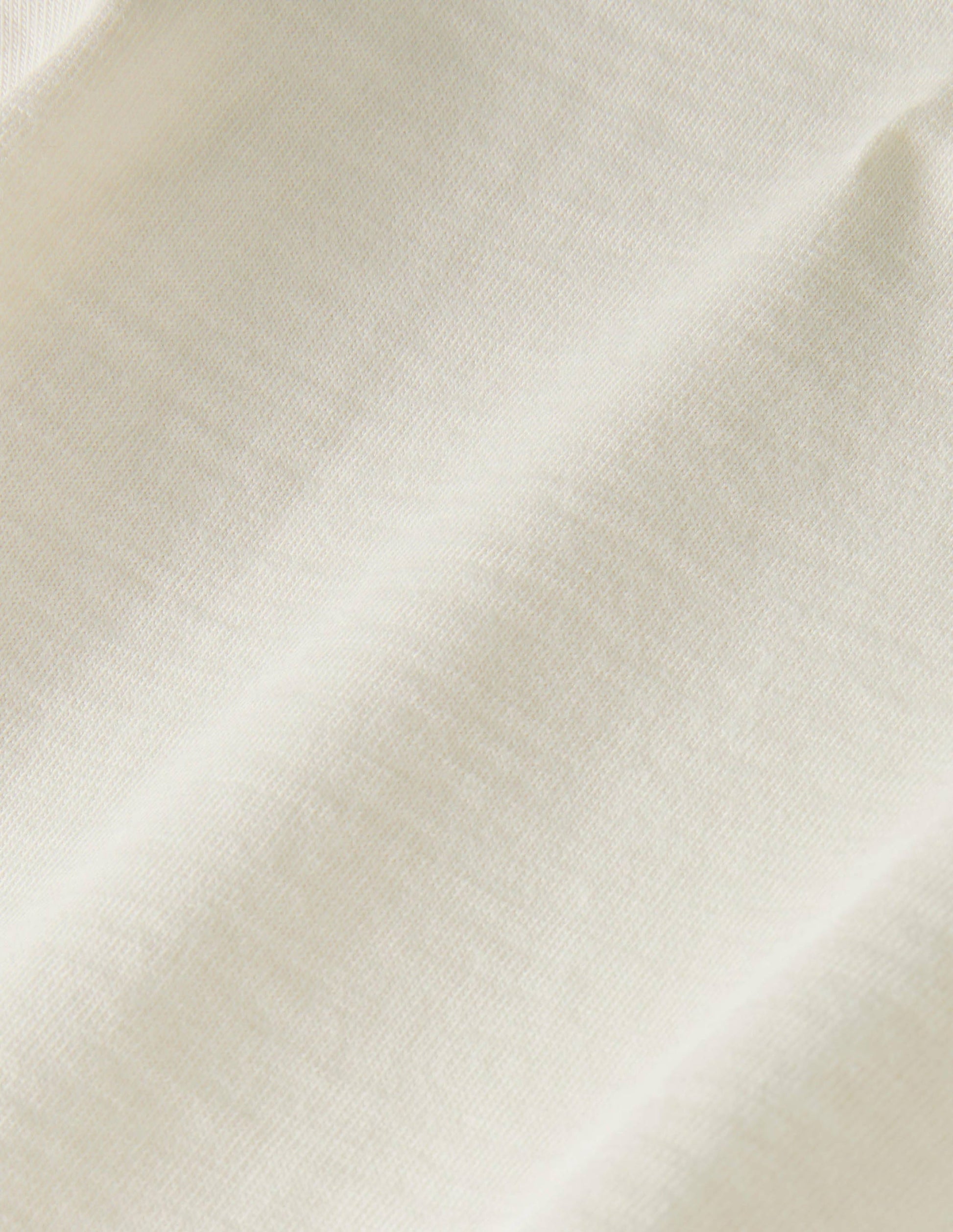 Roll Neck Supersoft T-shirt-Ivory-3