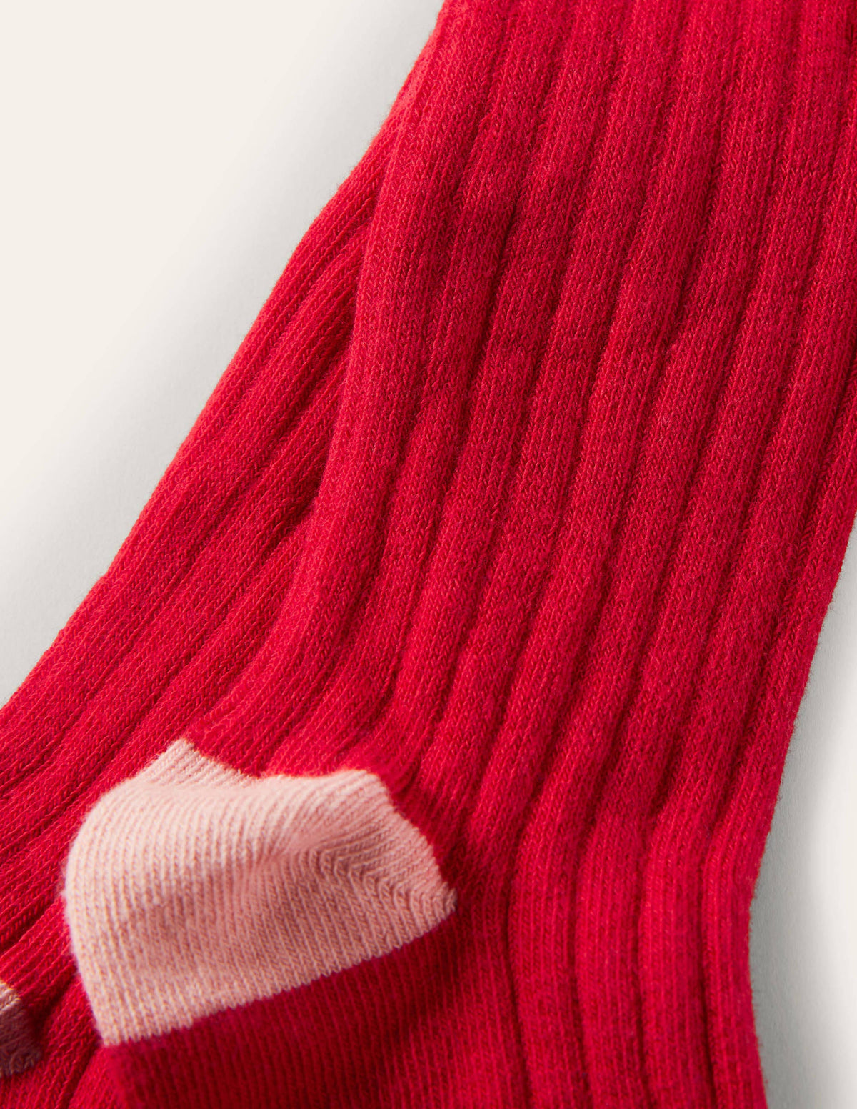 Ribbed Tights-Rockabilly Red-2