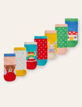 Sock Box 7 Pack-Animals and Fairies