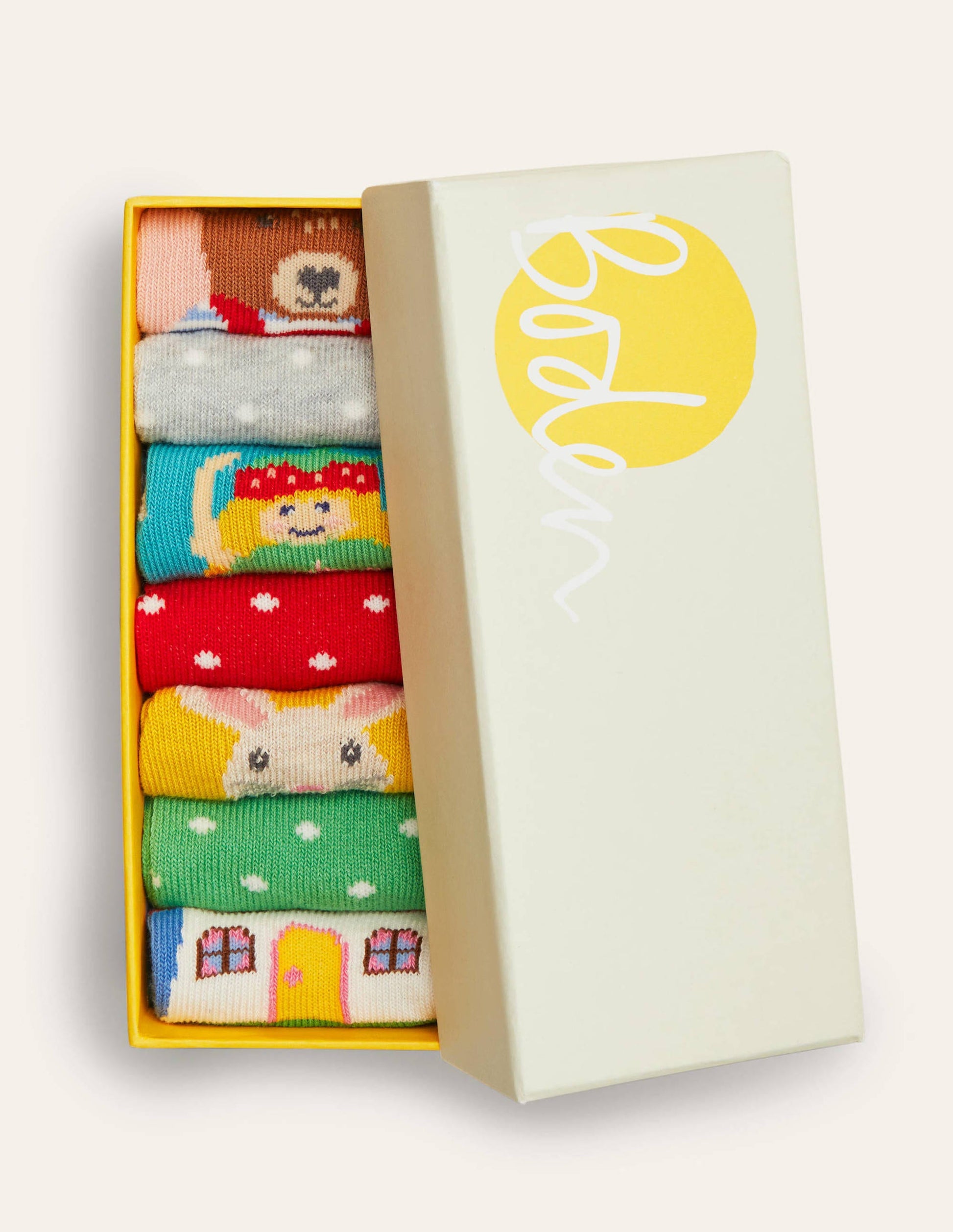 Sock Box 7 Pack-Animals and Fairies-2
