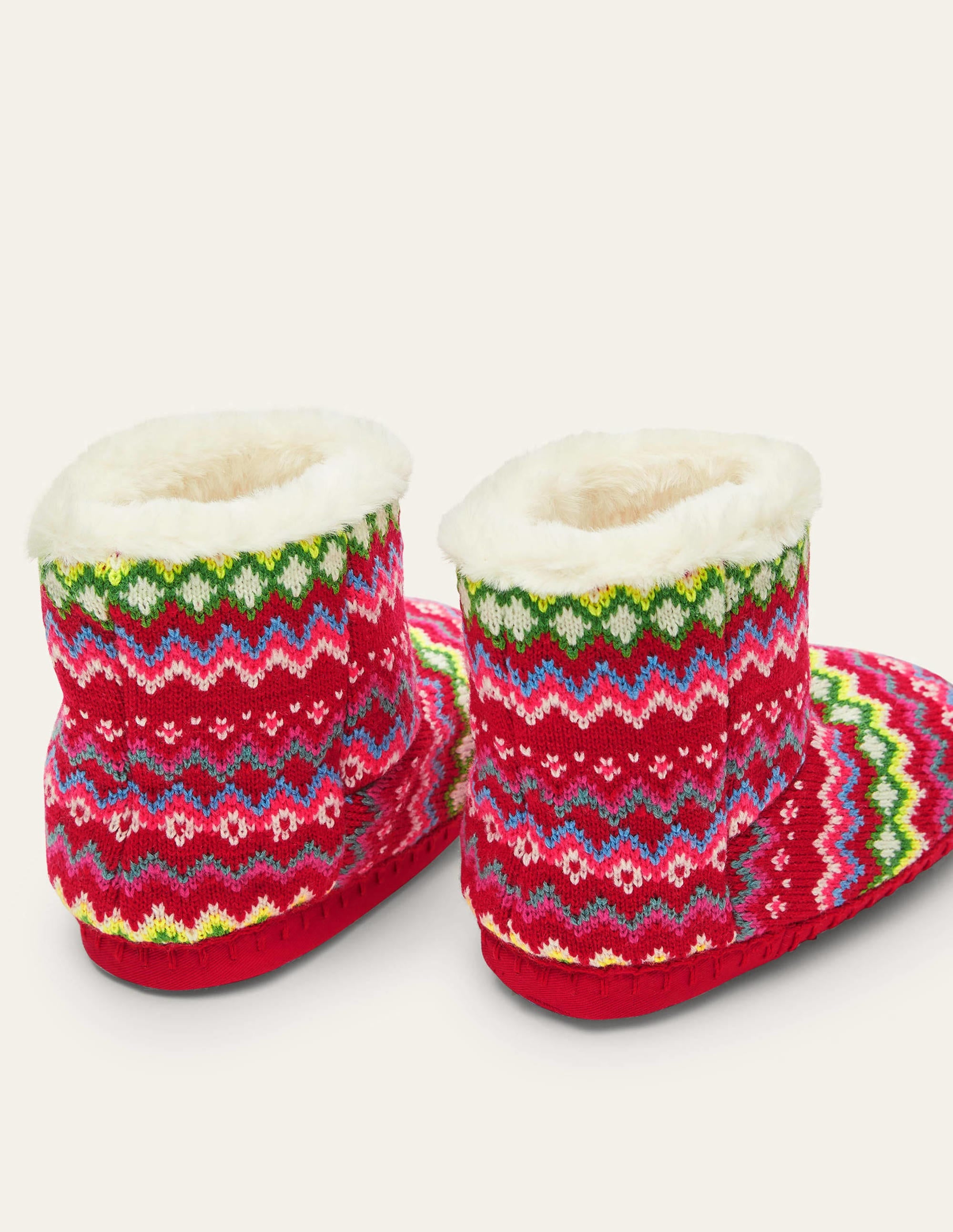 Slipper Boots-Multi Fairisle - Image 3