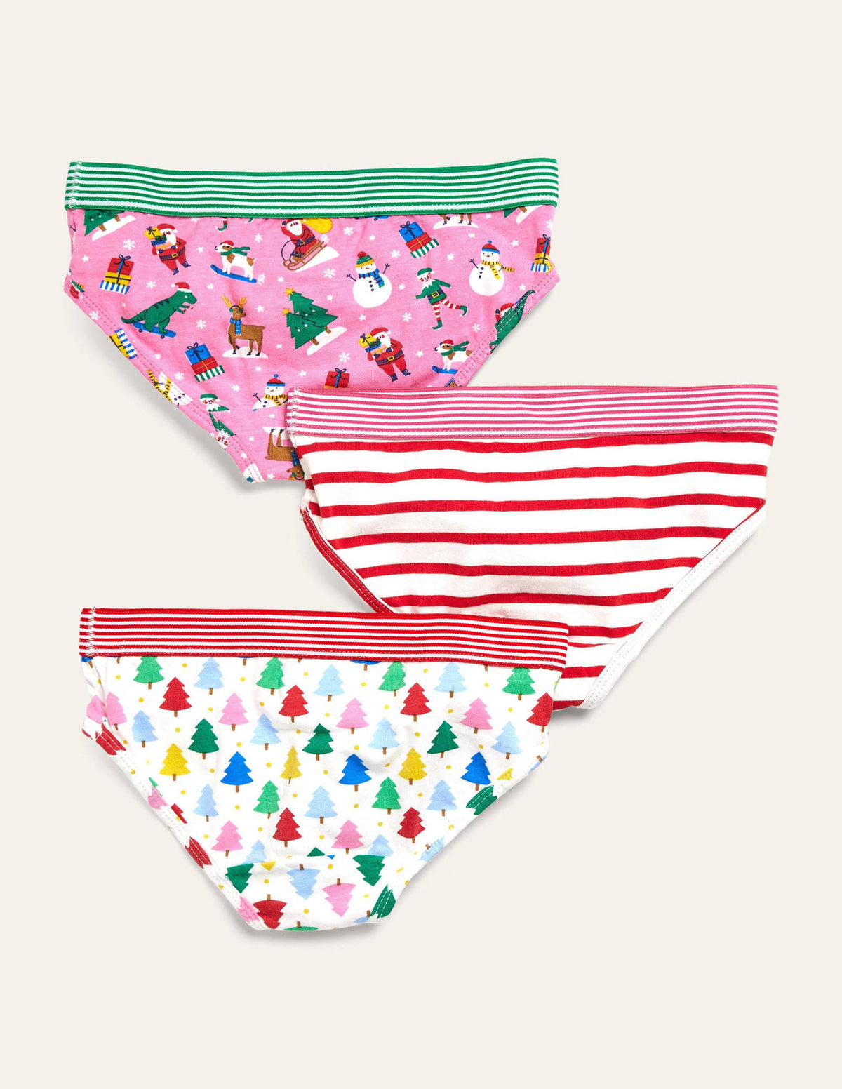 Christmas Pants 3 Pack-Multi - Image 2