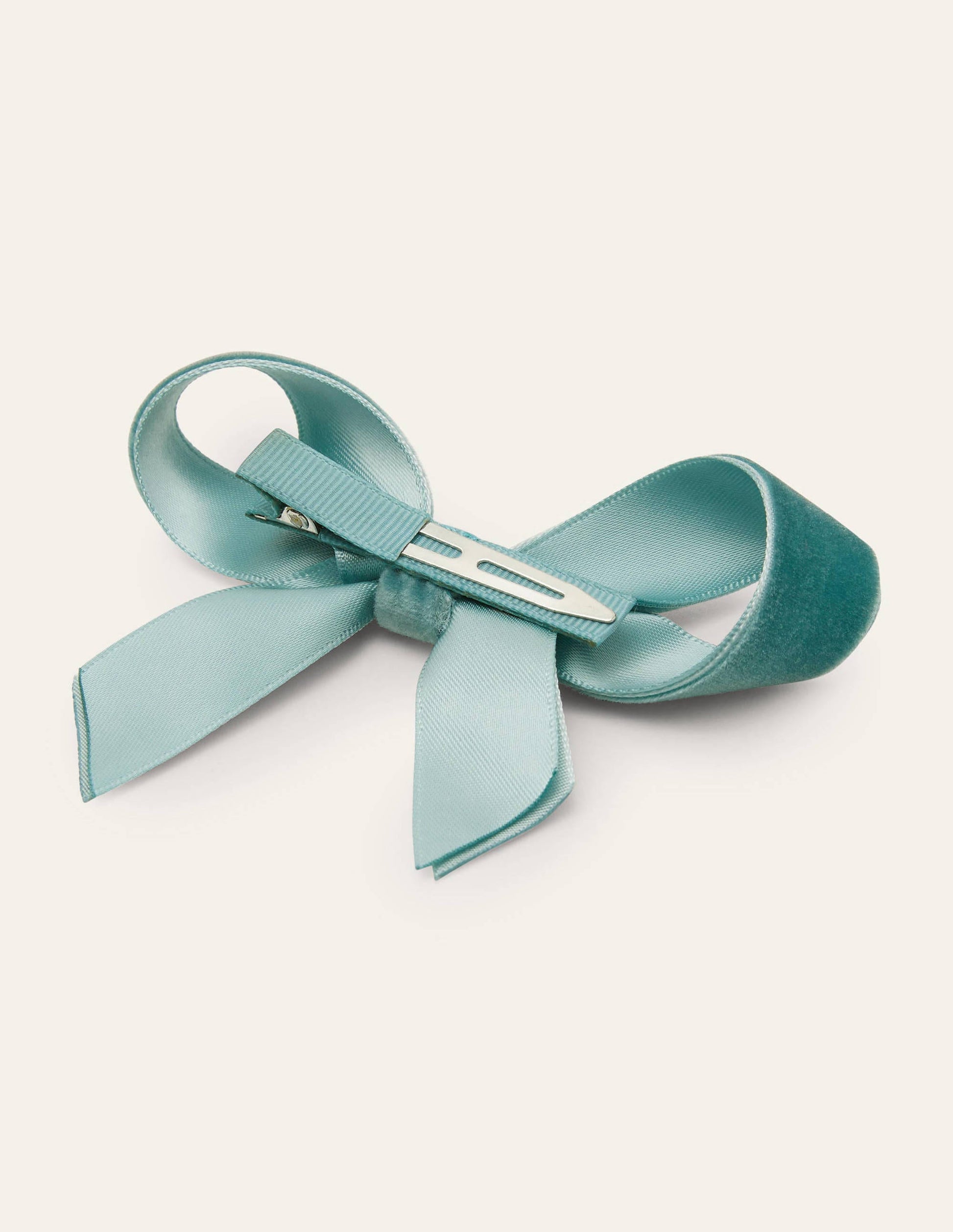 Large Bow Hair Clip-Brook-2