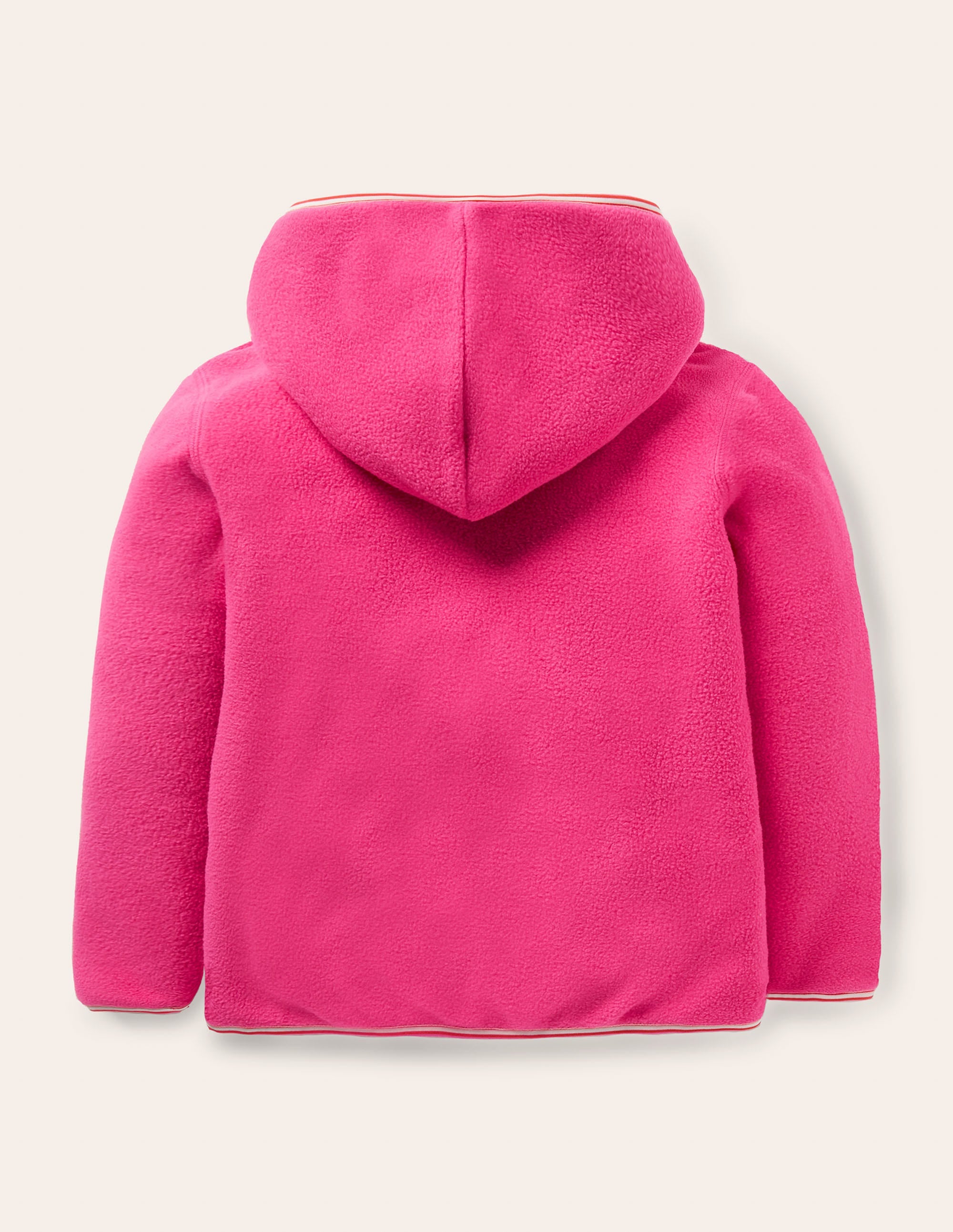 Cosy Reversible Fleece Hoodie-Starboard Blue Multi Spot - Image 2