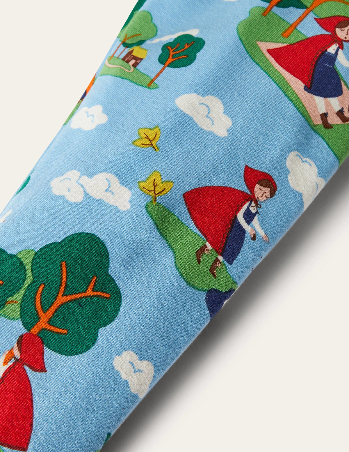 Fun Leggings-Surfboard Blue Red Riding Hood - Image 3