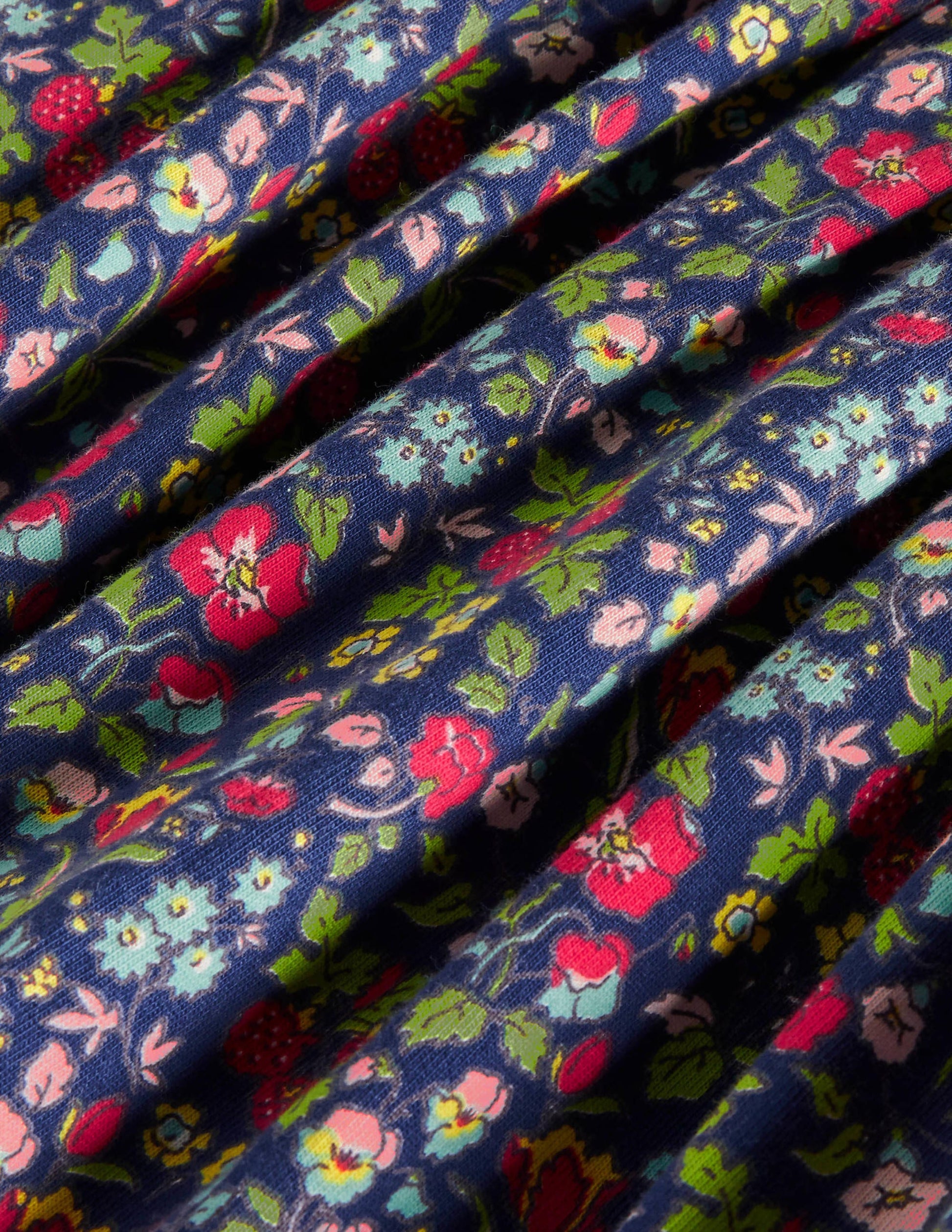 Long Sleeve Fun Jersey Dress-Starboard Autumn Berry Floral-3