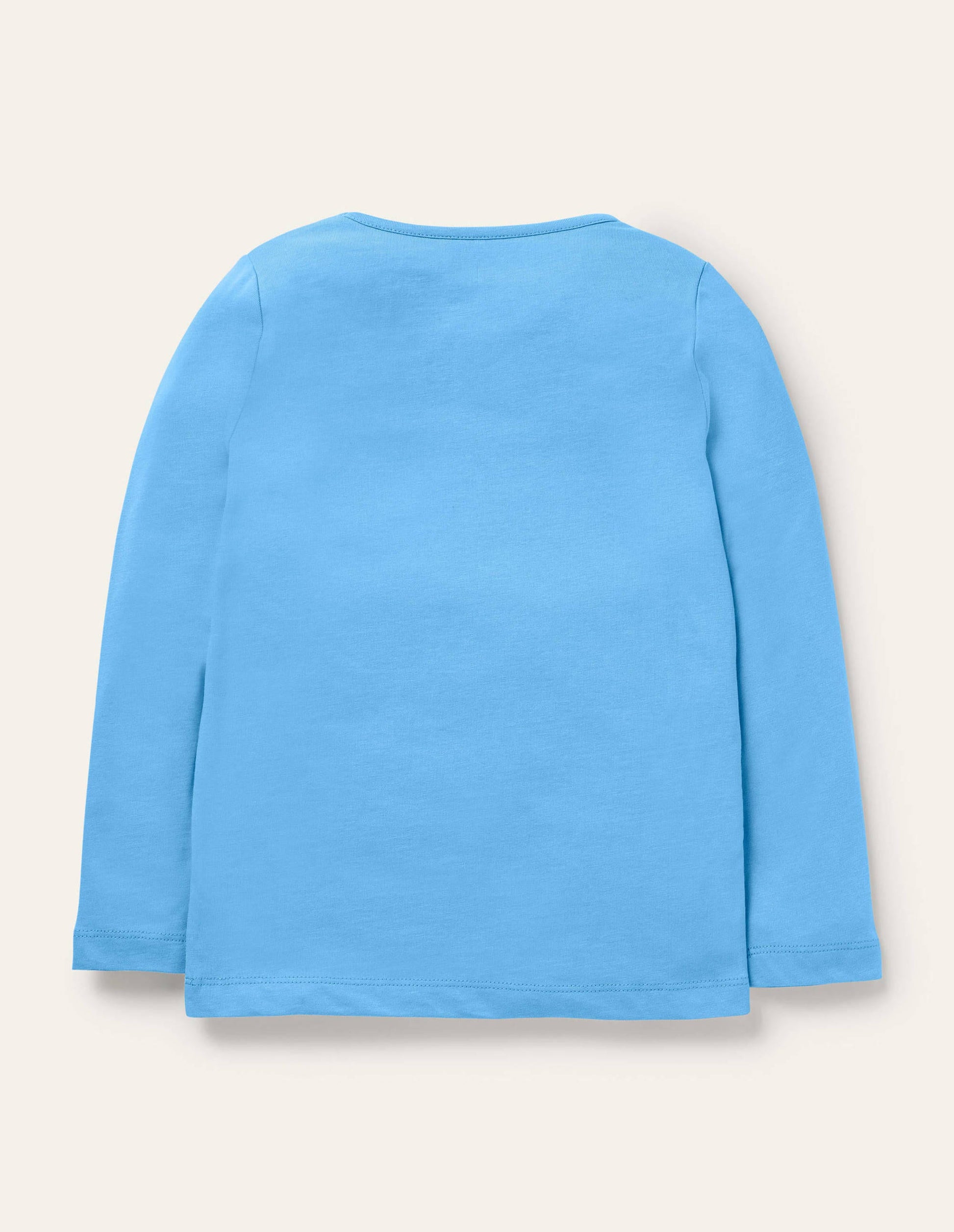 Fun Facts T-shirt-Surfboard Blue Snowflakes-2