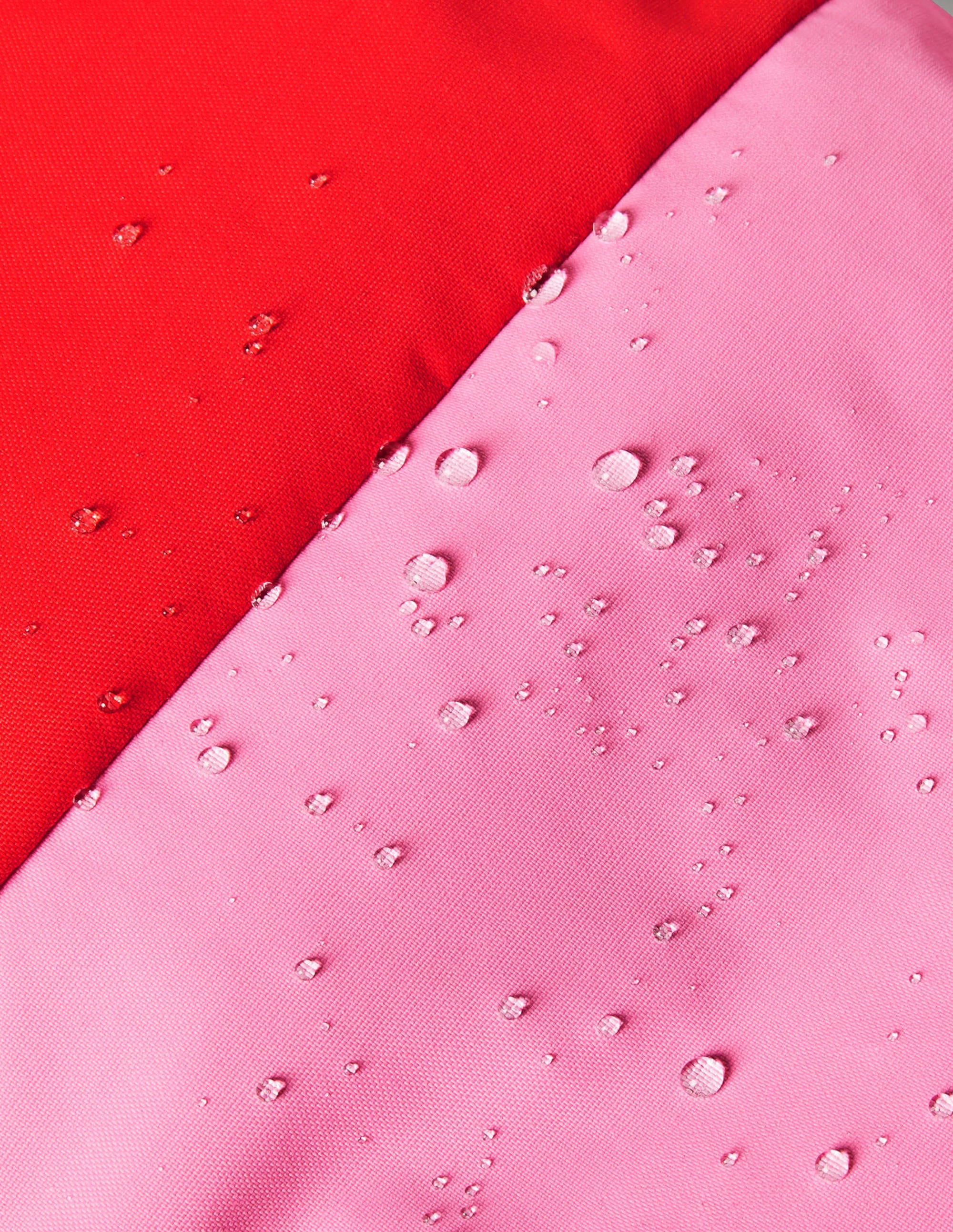 Cosy Waterproof Coat-Rosehip Red - Image 3