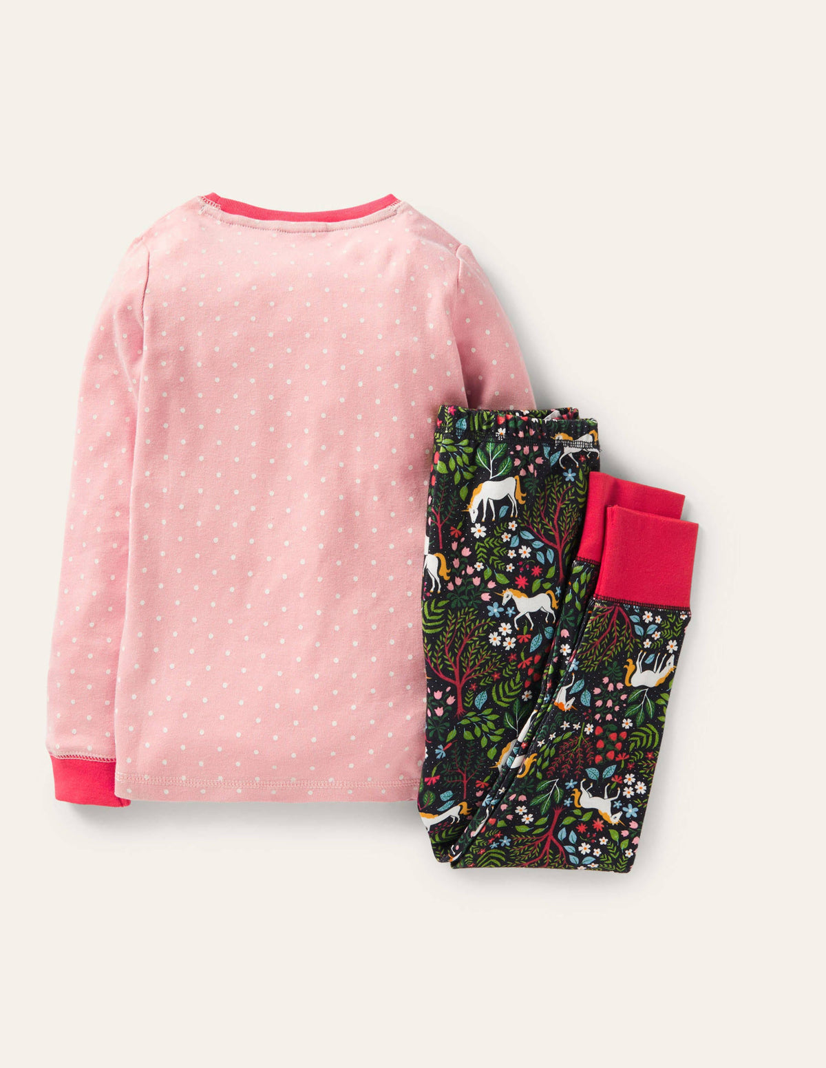 Snug Long John Pyjamas-Starboard Blue Unicorn - Image 2