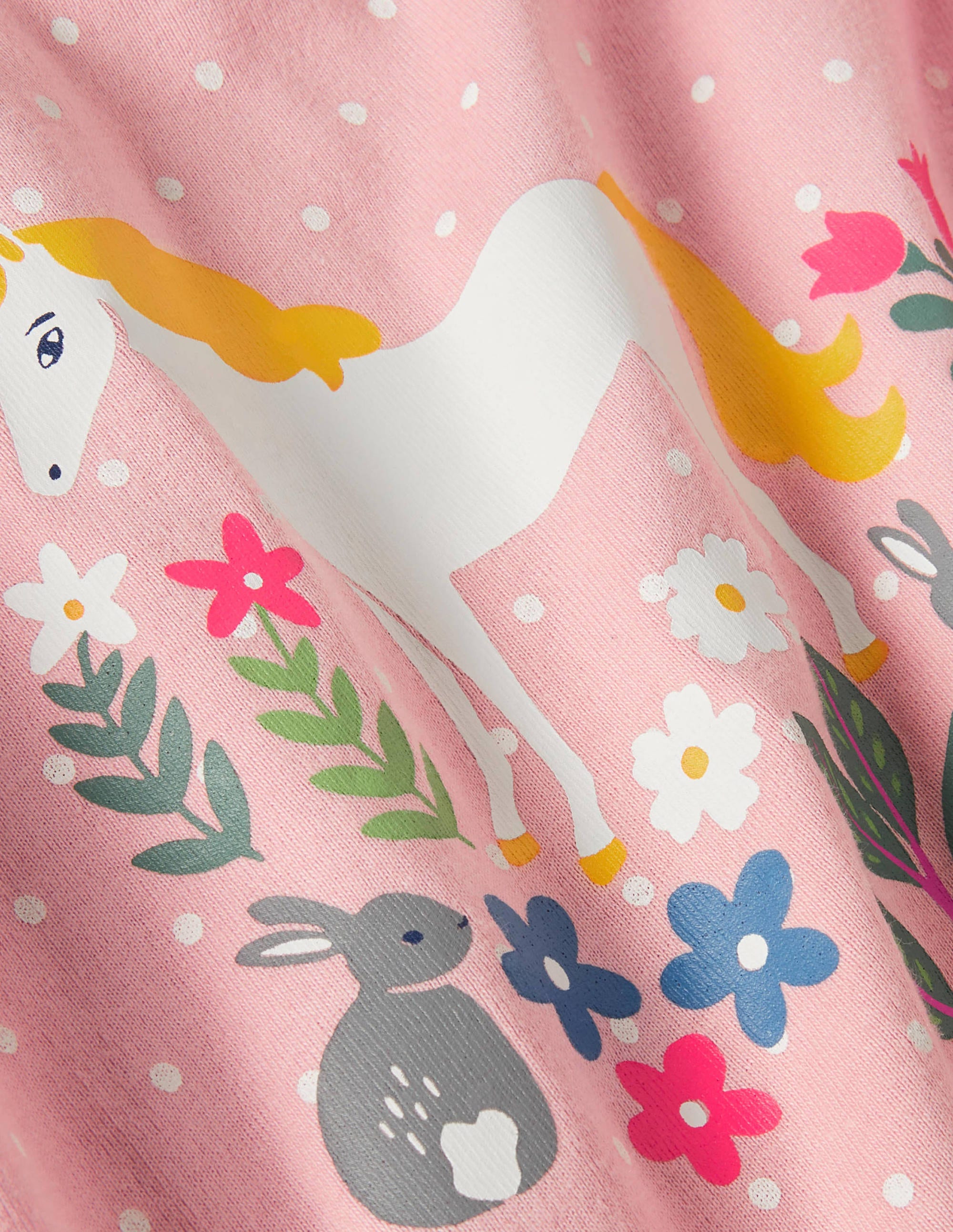 Snug Long John Pyjamas-Starboard Blue Unicorn - Image 3