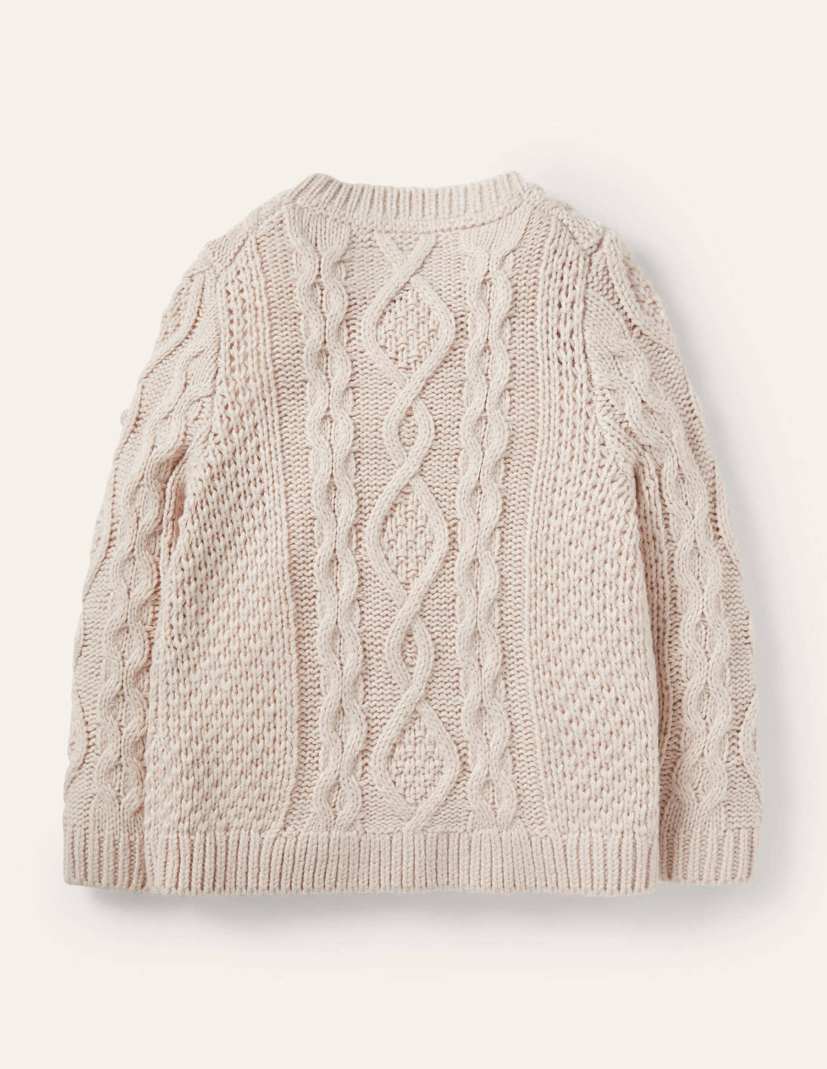 Cable Cardigan-Ecru - Image 2