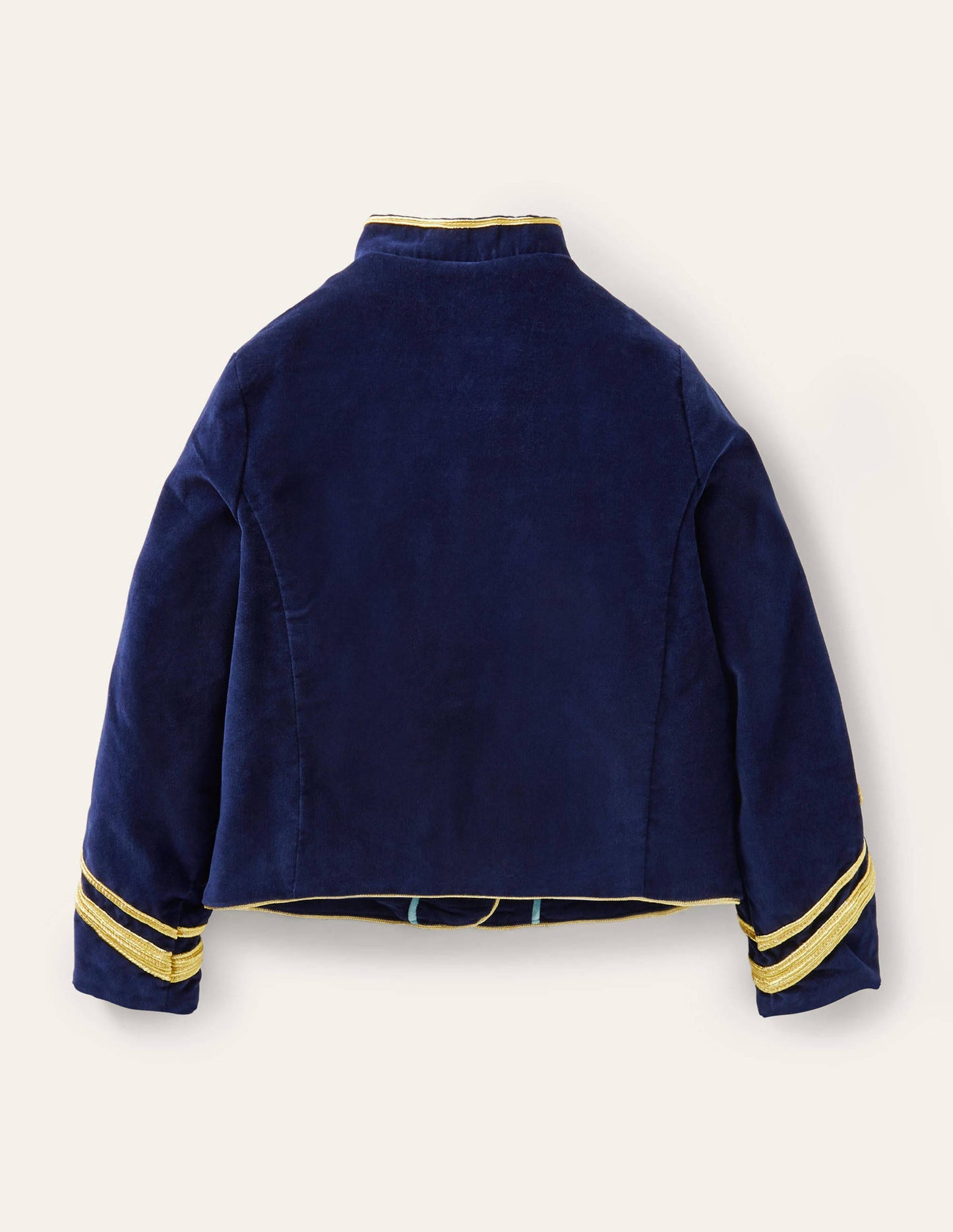 Trim Detail Jacket-College Navy