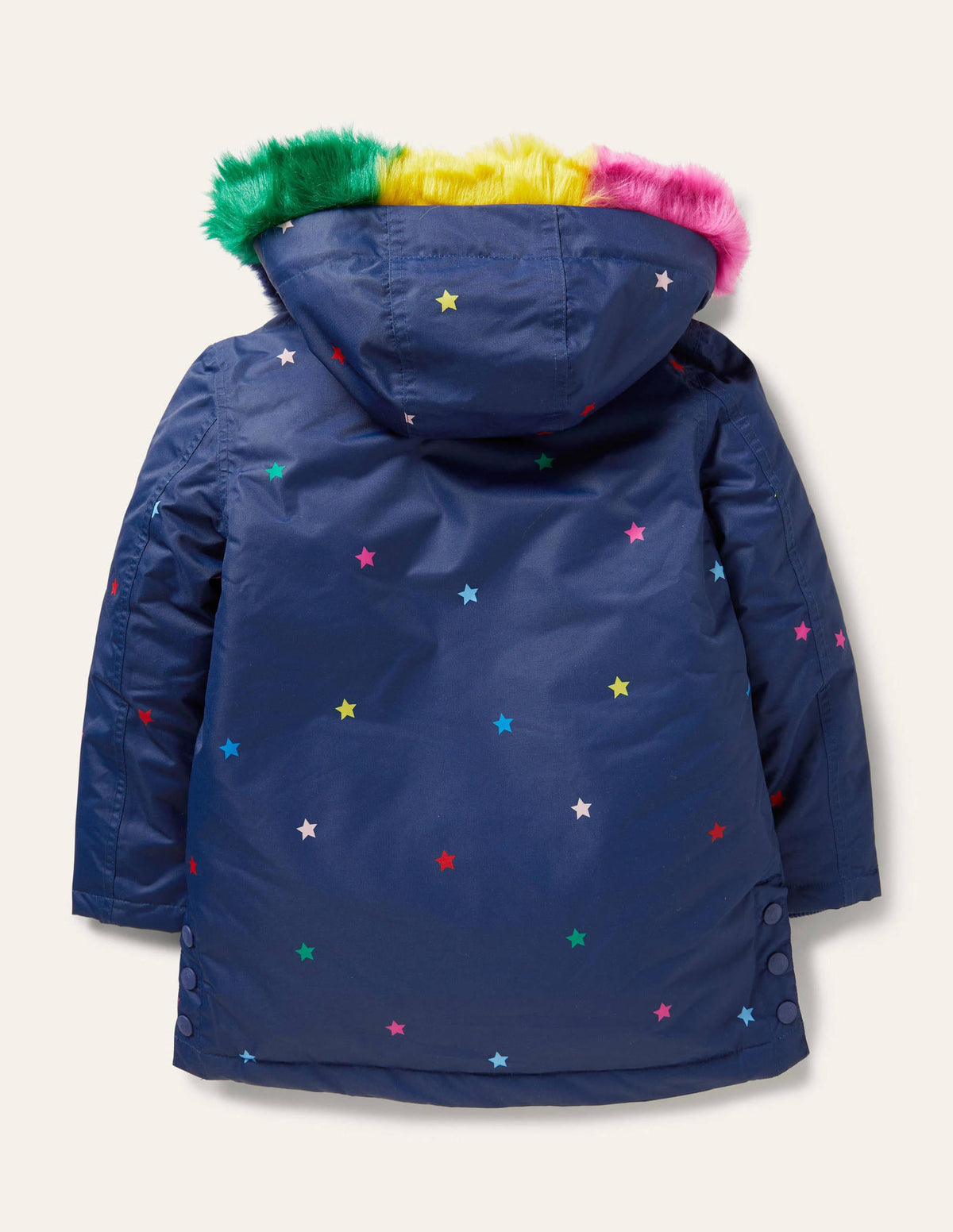 Waterproof 4-in-1 Parka-Navy Multi Stars-2