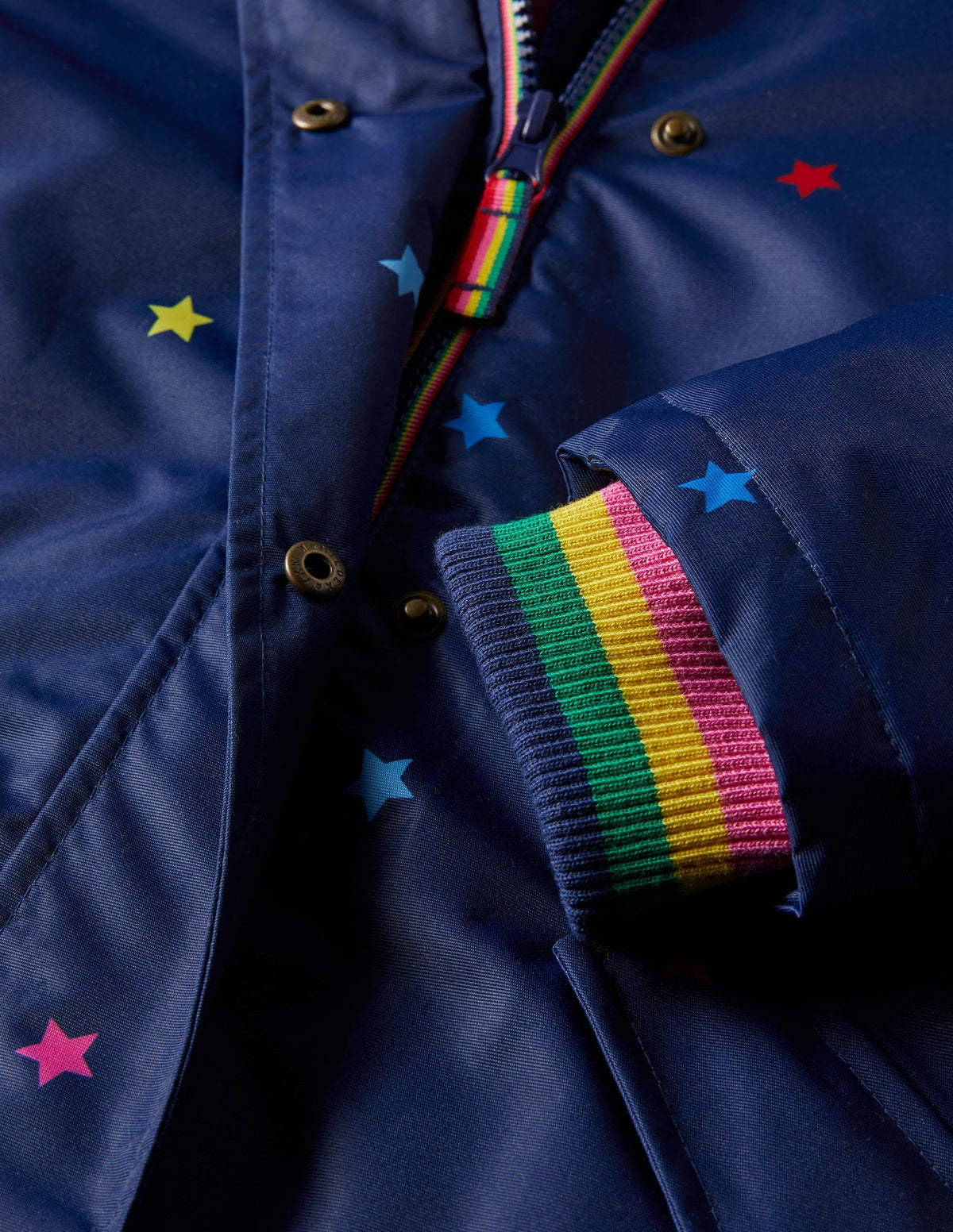 Waterproof 4-in-1 Parka-Navy Multi Stars - Image 3