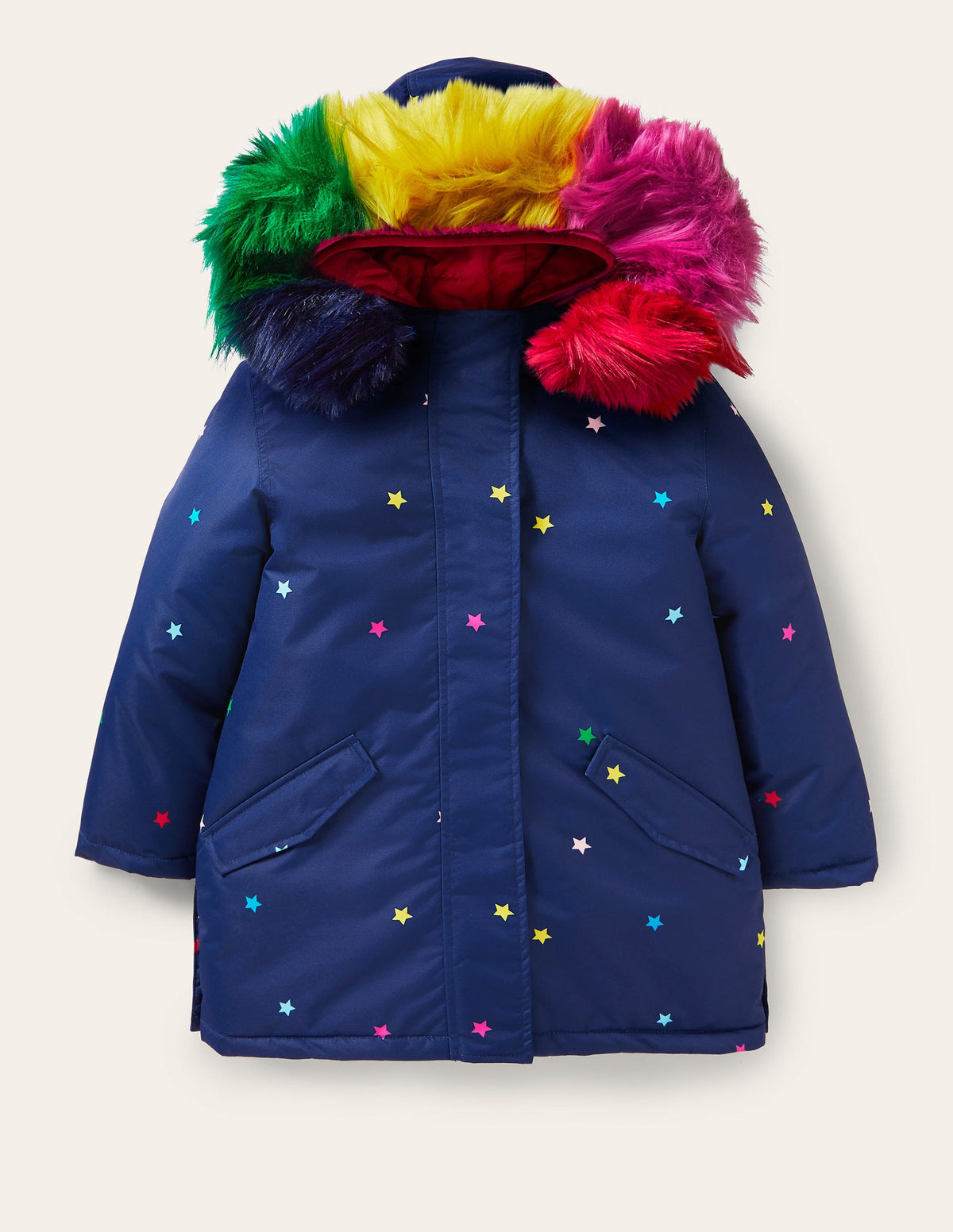 Waterproof 4-in-1 Parka-Navy Multi Stars - Image 6