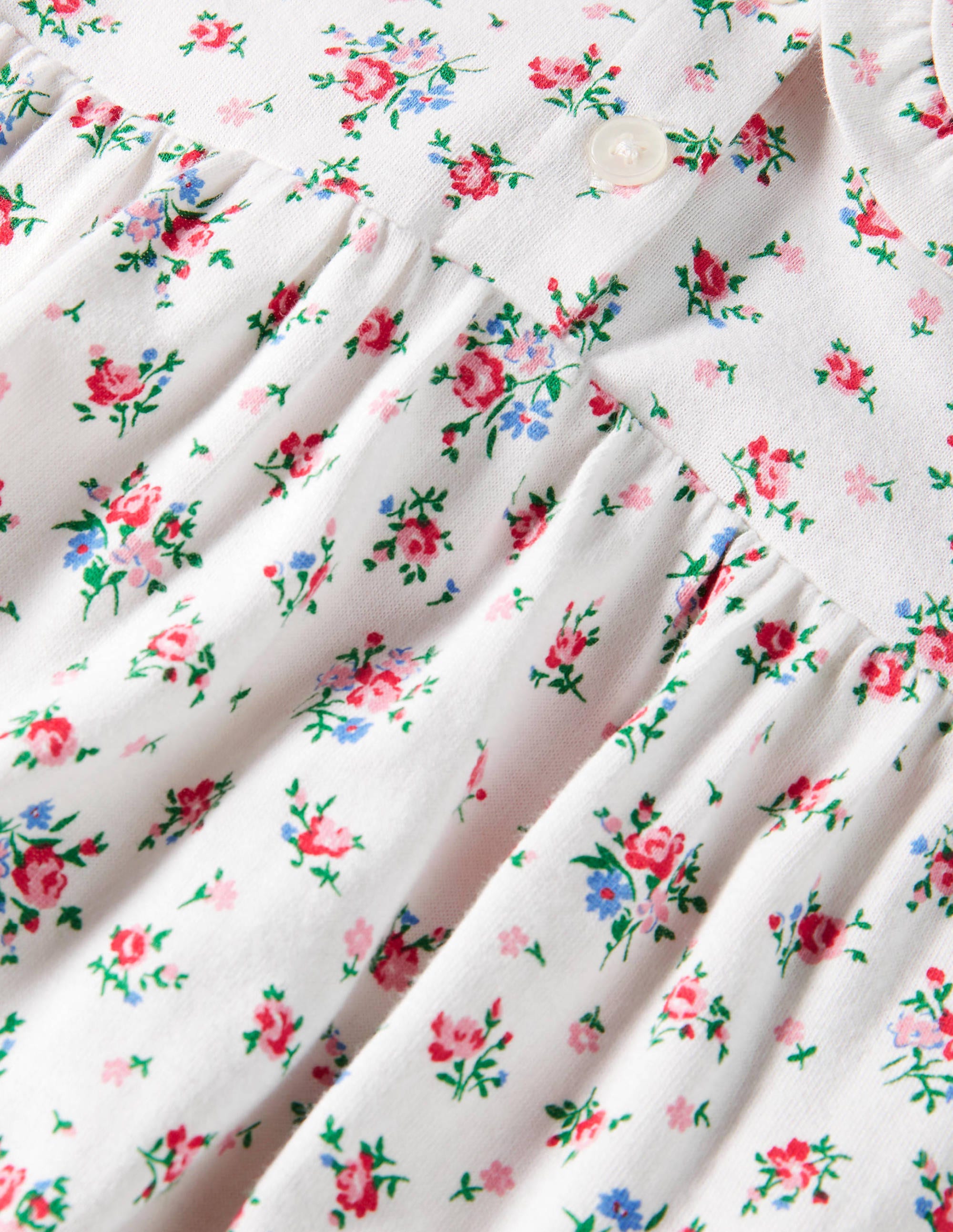 Katie Nightie-Ivory Rose Sprig - Image 3