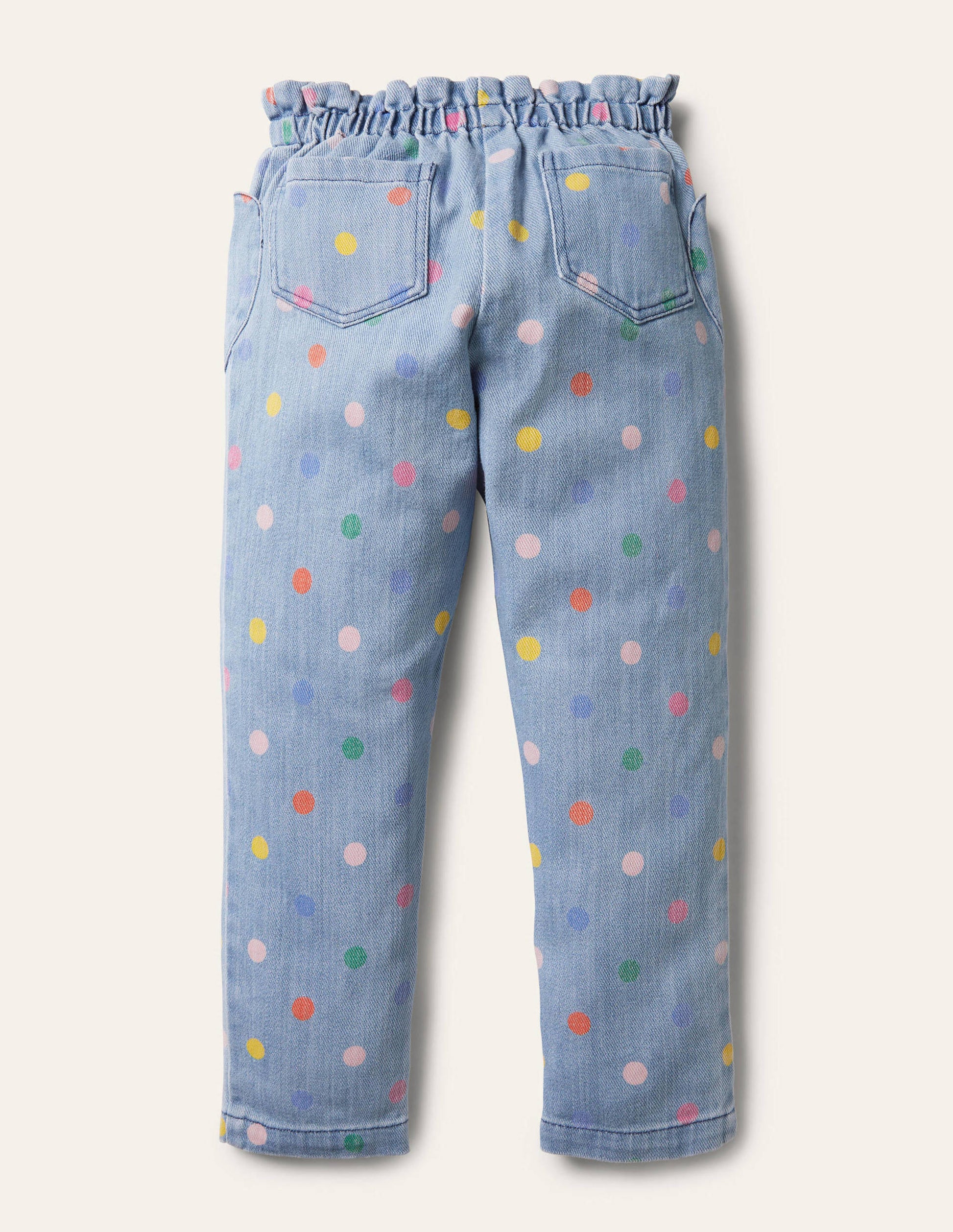 Pull-on Trousers-Chambray Multi Spot-2