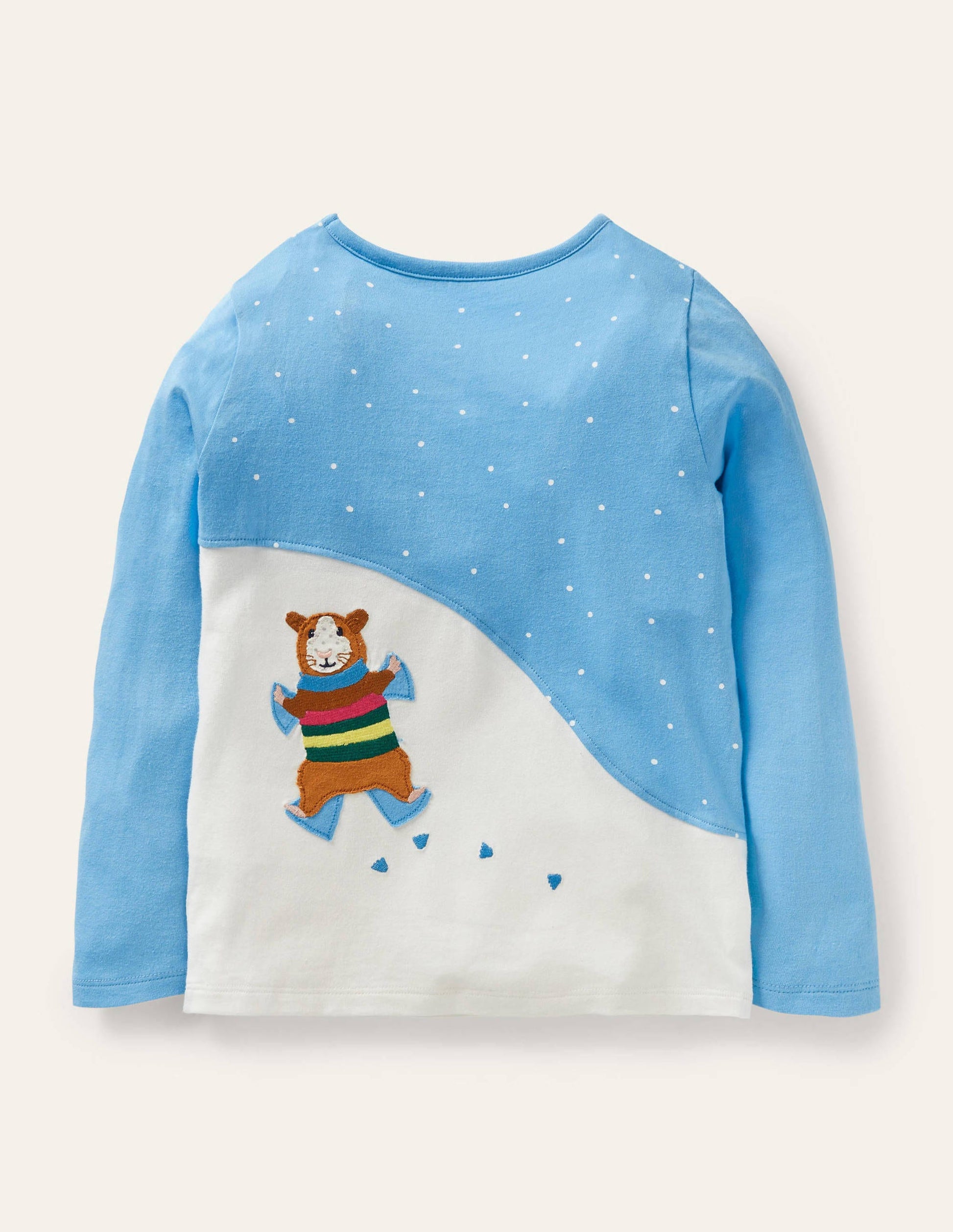 Front & Back T-shirt-Surfboard Blue Guinea Pigs-2