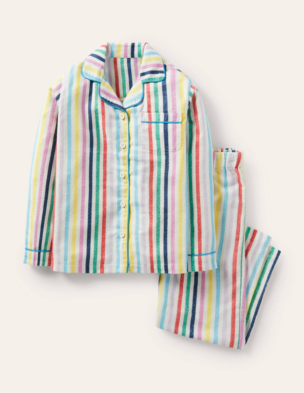 Vanessa Mini Me Pyjama Set-Multi Stripe-1