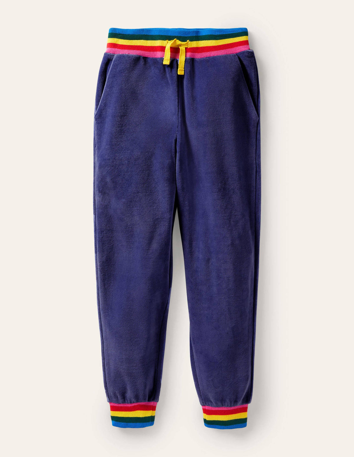 Velour Joggers-Starboard Blue-1