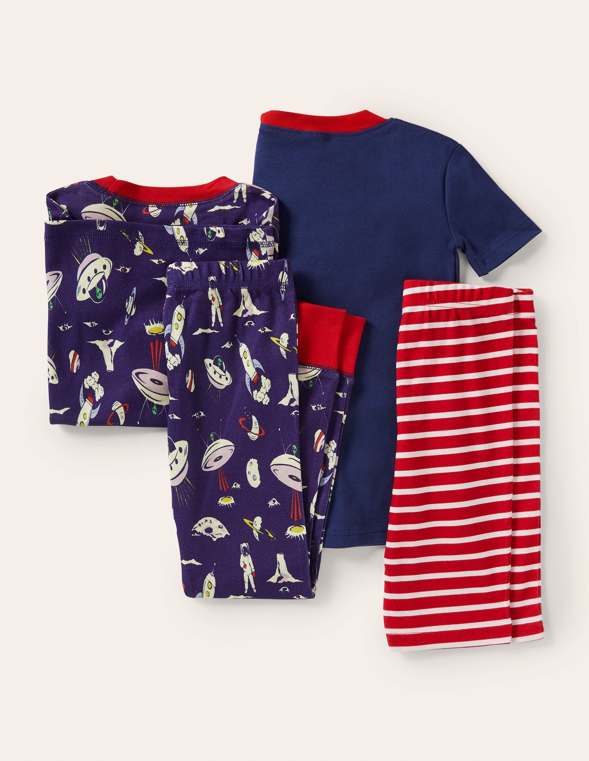 Space Twin Pack Pyjamas-Starboard Blue Space-2
