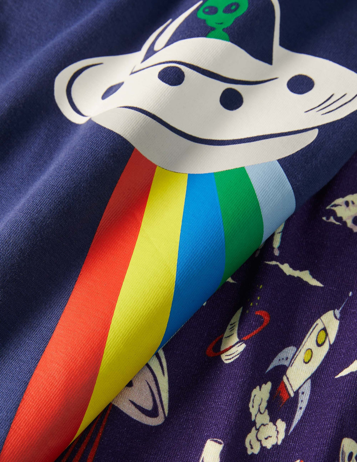 Space Twin Pack Pyjamas-Starboard Blue Space - Image 3