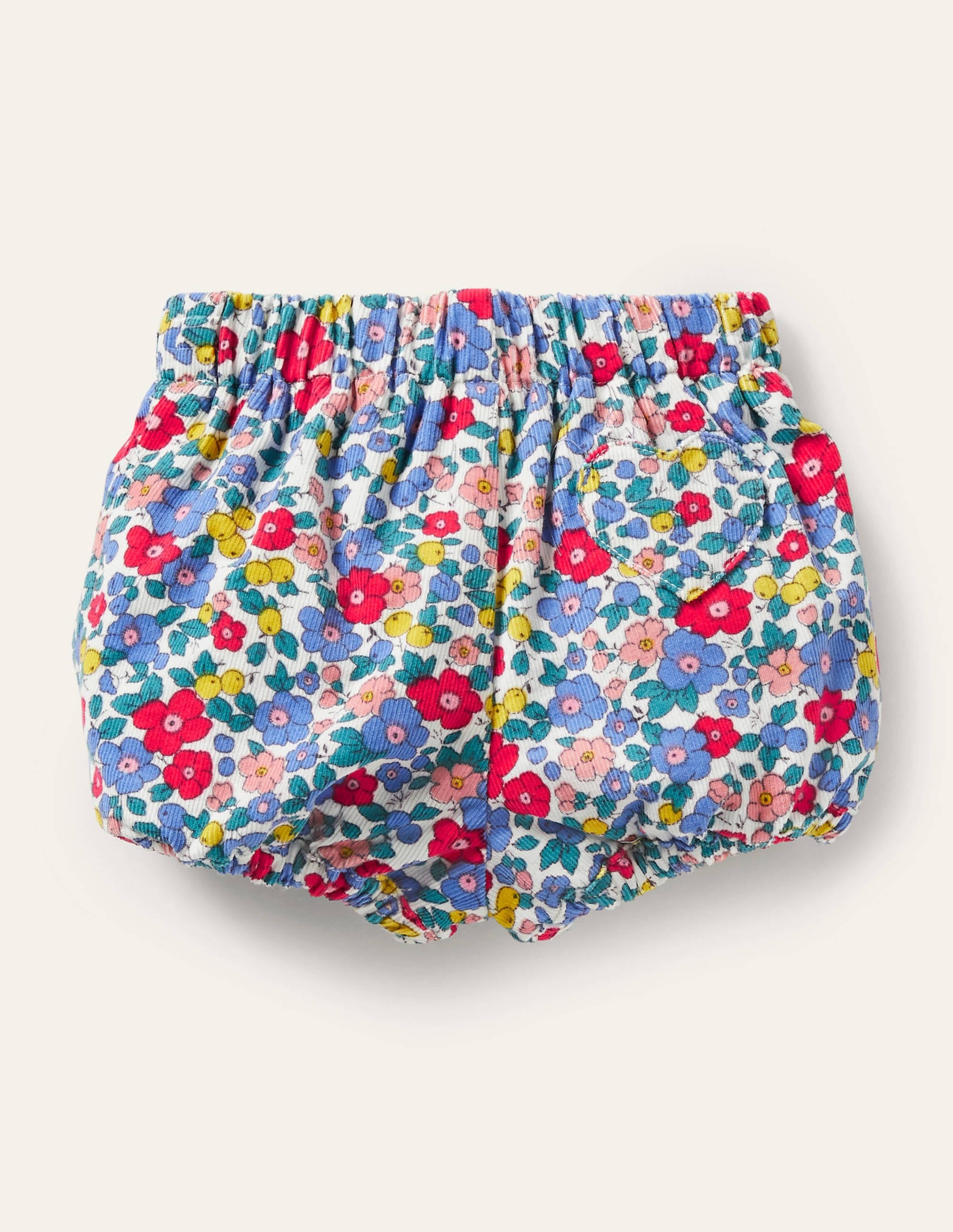 Printed Cord Bloomers-Multi Sky Apple Blossom - Image 2