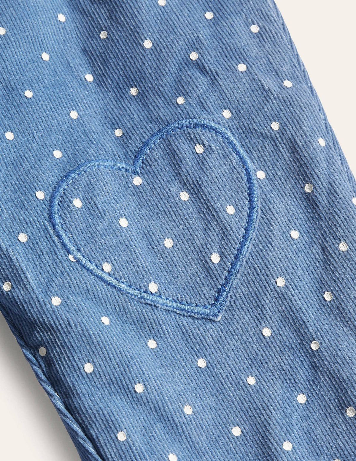 Spotty Cord Trousers-Elizabethan Blue - Image 3
