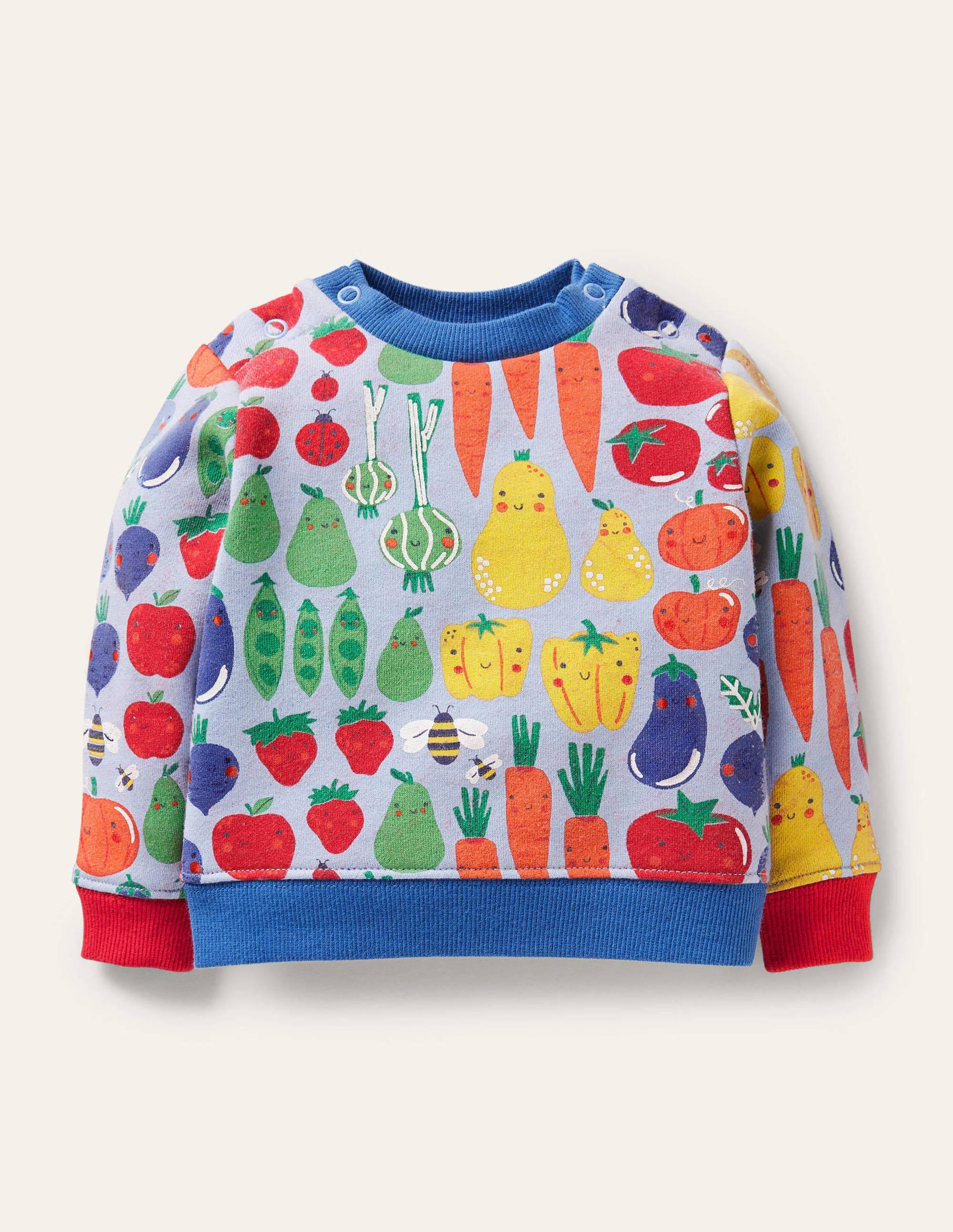 Cosy Sweatshirt-Winter Sky Garden Gang - Image 1