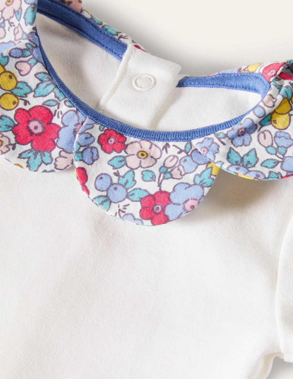 Interest Collar Body-Multi Apple Blossom Floral - Image 3