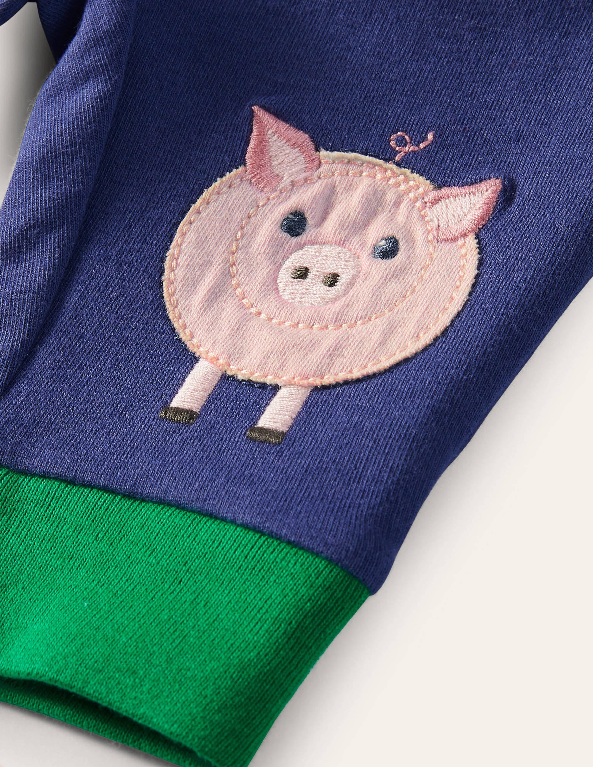 Novelty Appliqué Bottoms-Highland Green Farm - Image 3