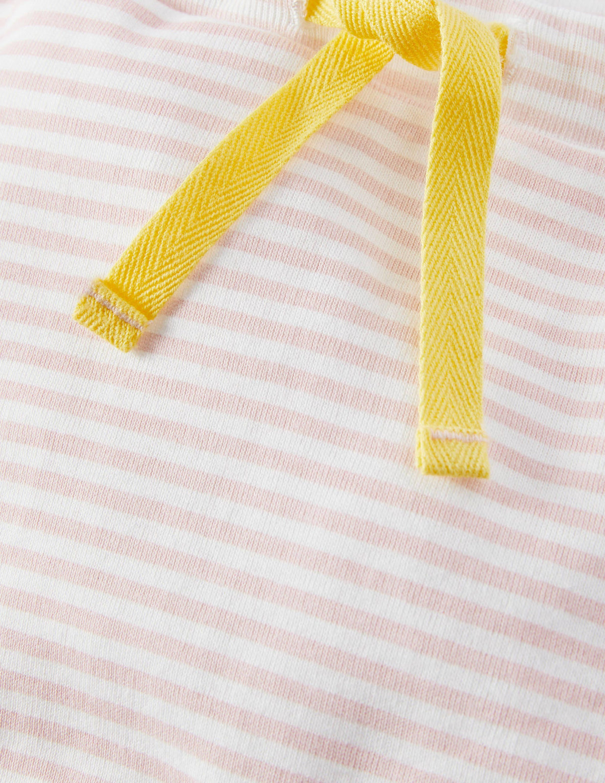 Organic Newborn Leggings-Ivory/Boto Pink-3