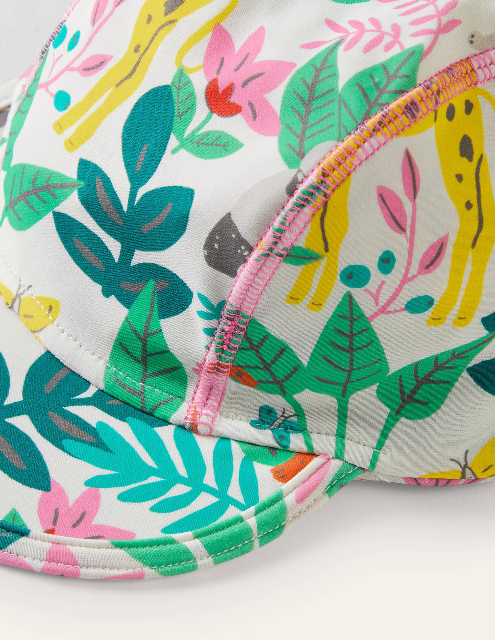 Sun-safe Swim Hat-Multi Jungle - Image 2