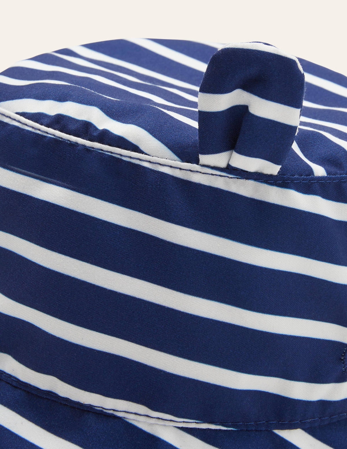 Fun Stripe Woven Hat-College Navy/Ivory-2