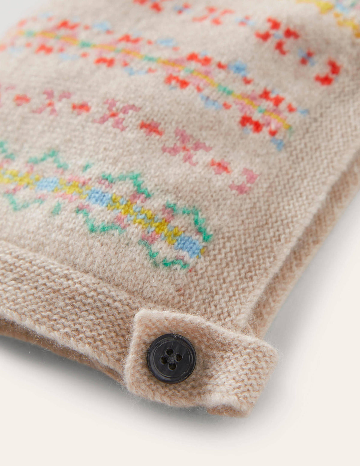 Cashmere Fair Isle Bonnet-Multi - Image 2