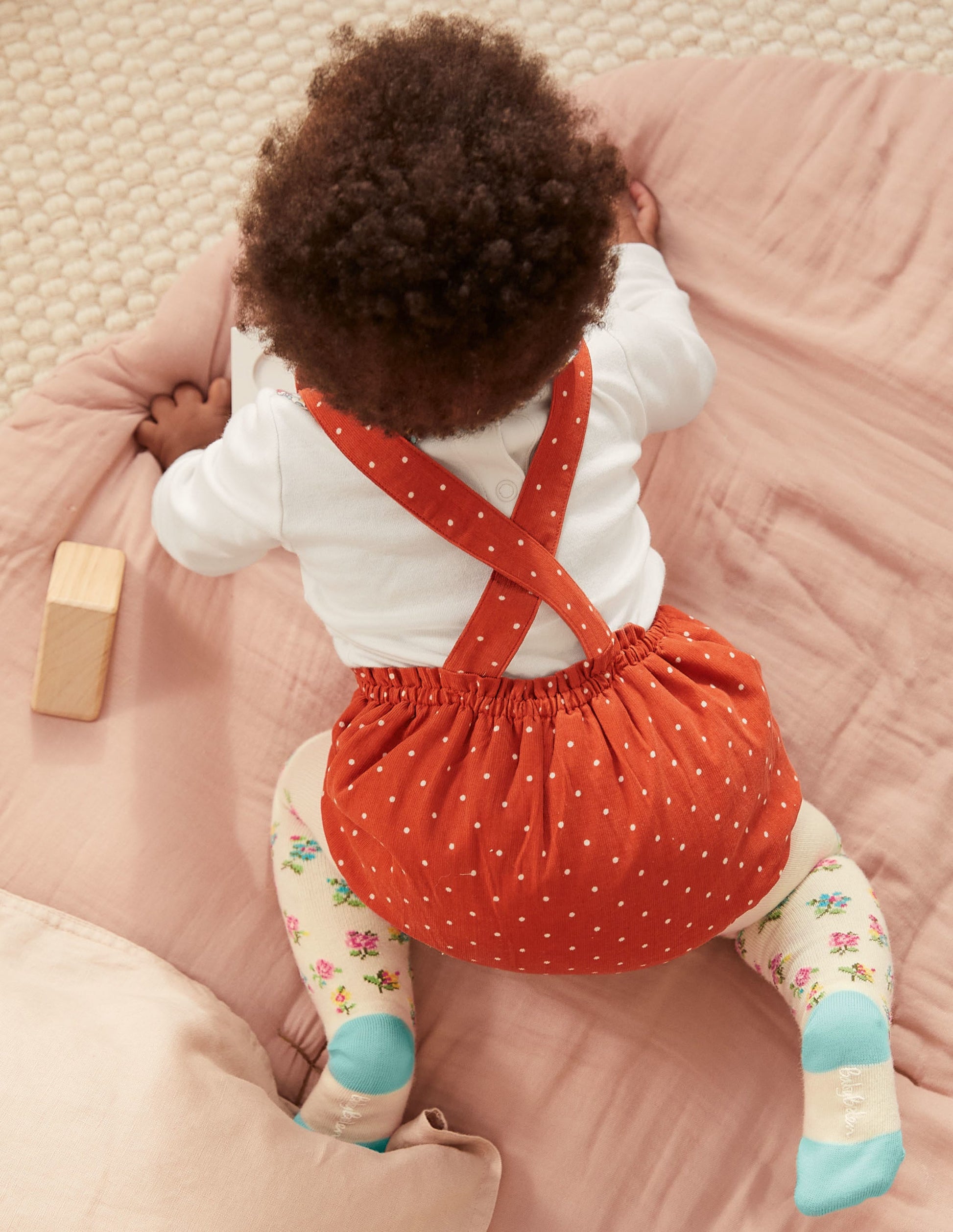 Novelty Fox Romper-Autumn Maple Orange Fox-1