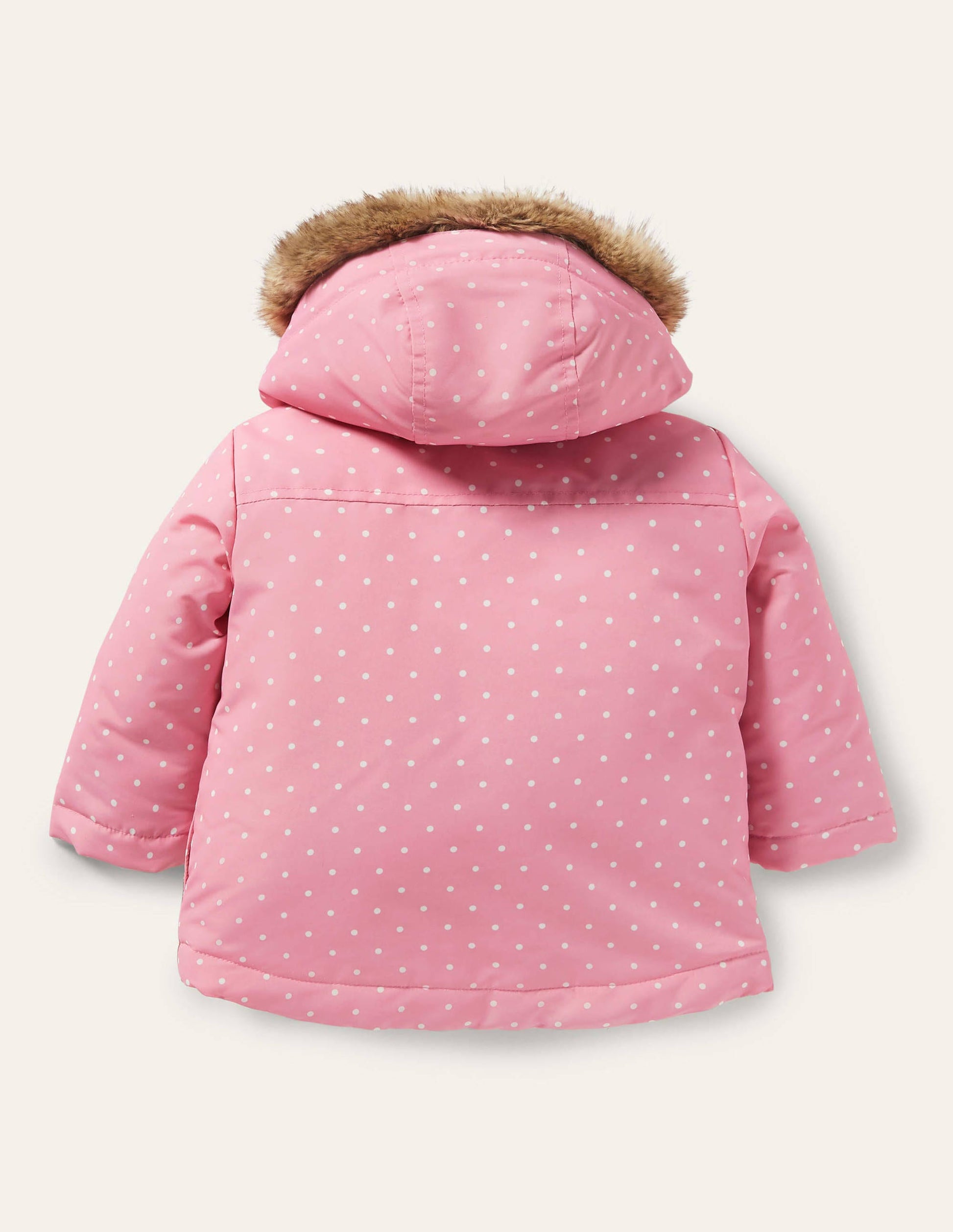 Girls 3-in-1 Jacket-Formica Pink Horses-2